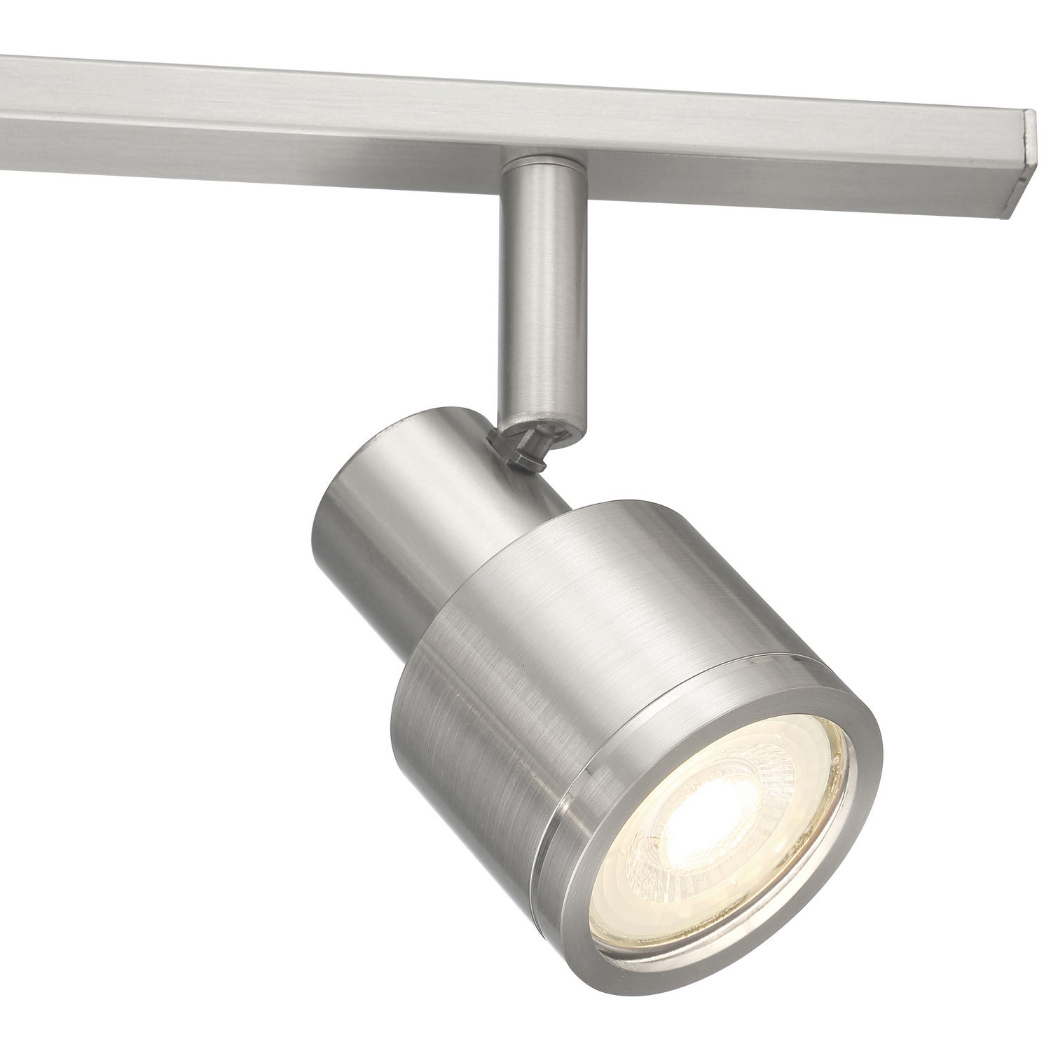 Lincoln 28" Adjustable LED Track Rail, Brushed Steel Finish - Bees Lighting