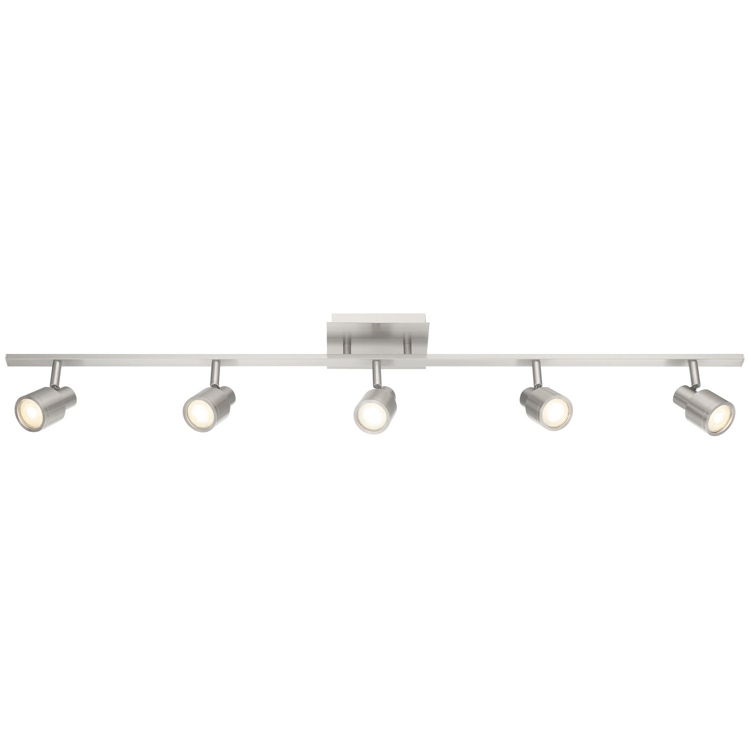 Lincoln 43" Adjustable LED Track Rail, Brushed Steel Finish - Bees Lighting