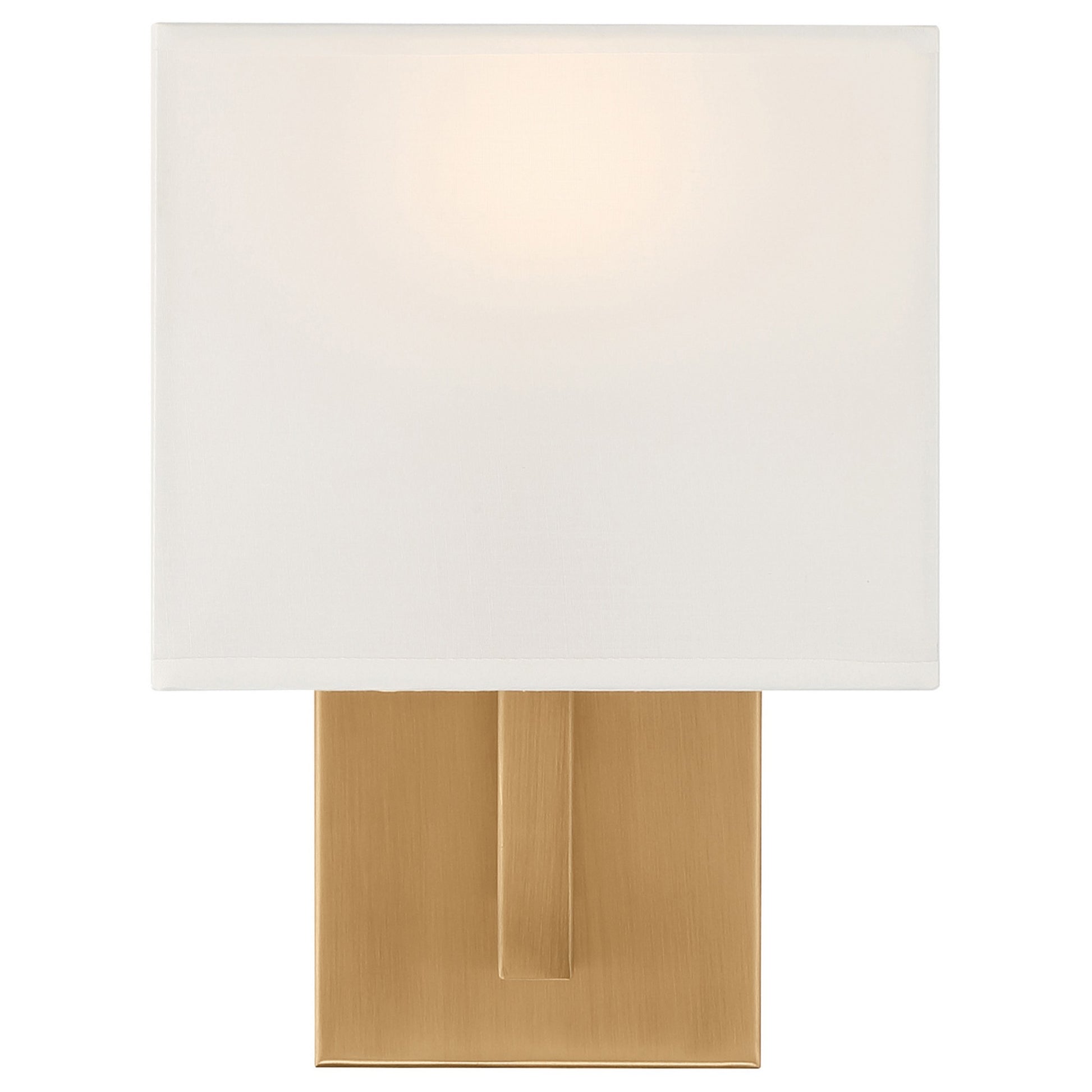 Mid Town 11" LED Wall Sconce, Antique Brushed Brass Finish - Bees Lighting