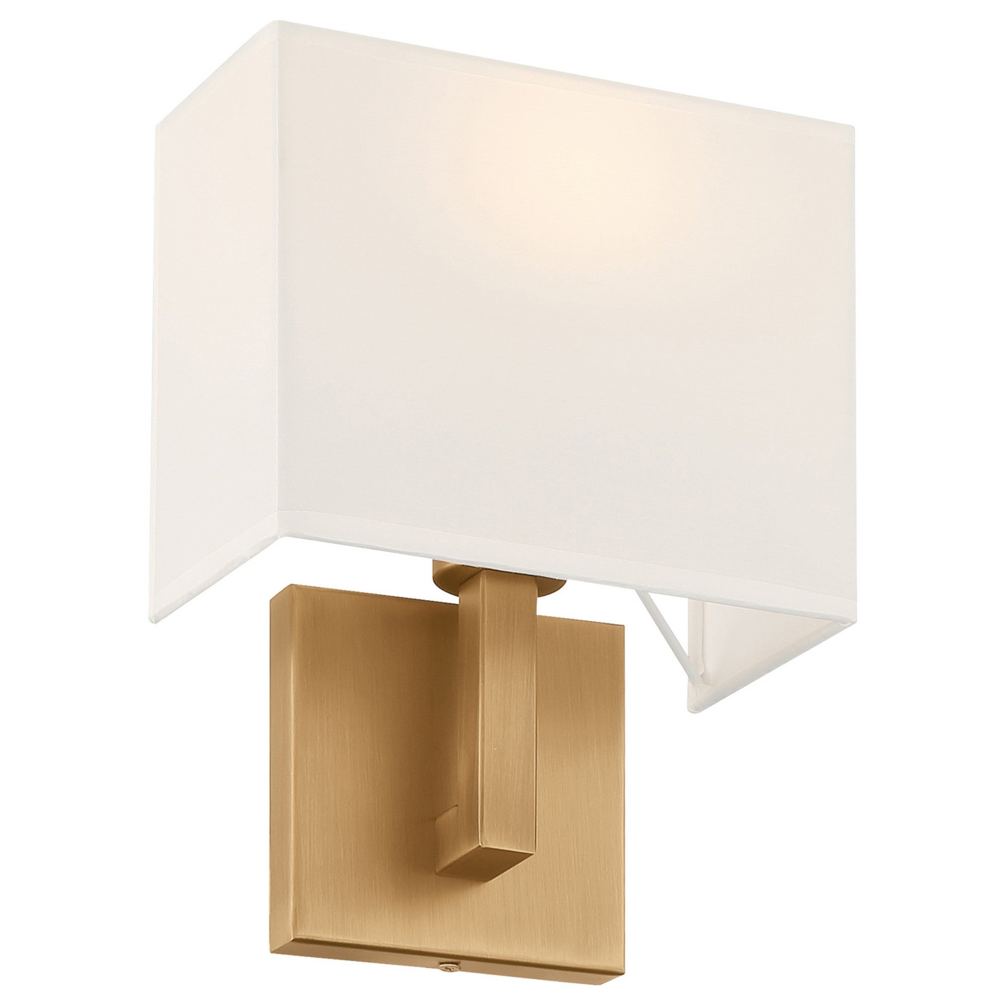 Mid Town 11" LED Wall Sconce, Antique Brushed Brass Finish - Bees Lighting