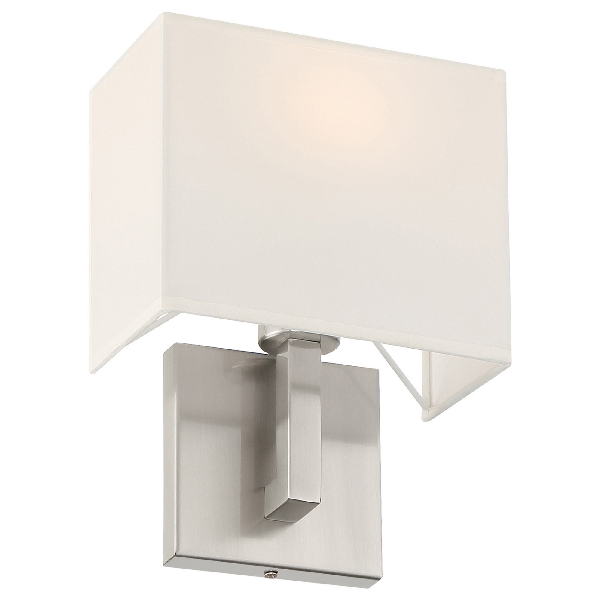 Mid Town 11" LED Wall Sconce, Brushed Steel Finish - Bees Lighting