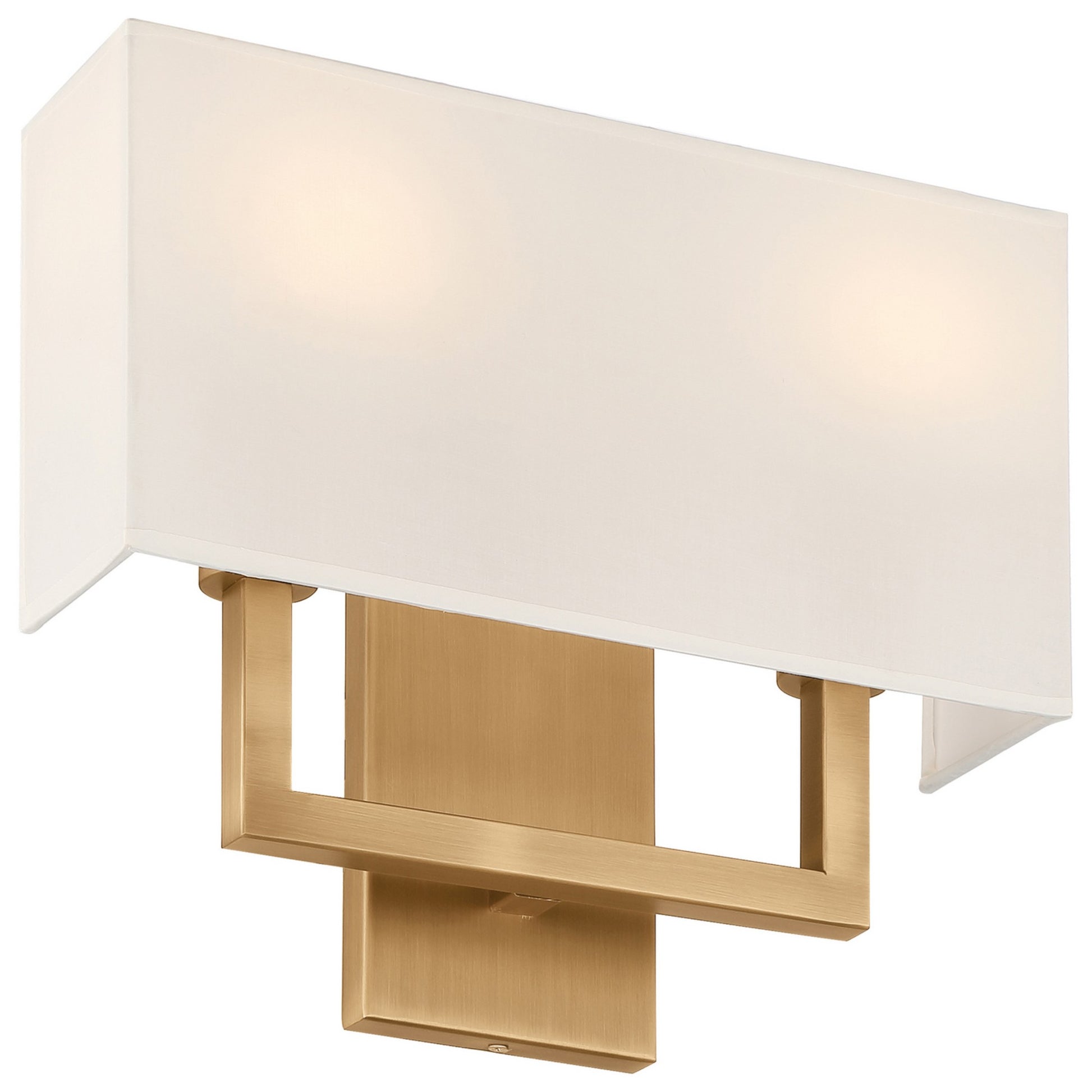 Mid Town 15" LED Wall Sconce, Antique Brushed Brass Finish - Bees Lighting