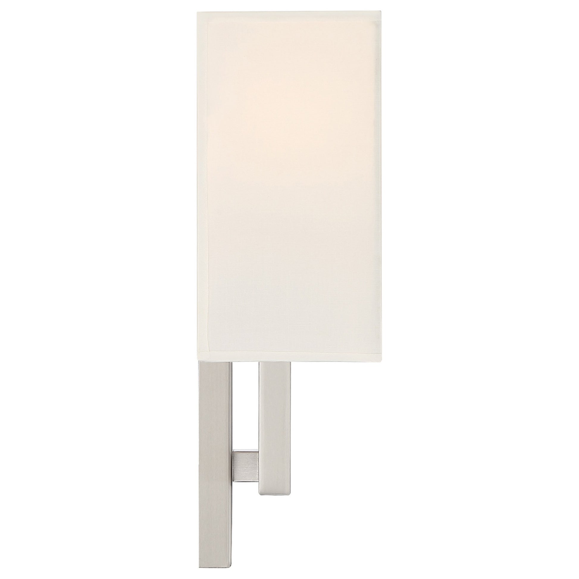 Mid Town 15" LED Wall Sconce, Brushed Steel Finish - Bees Lighting