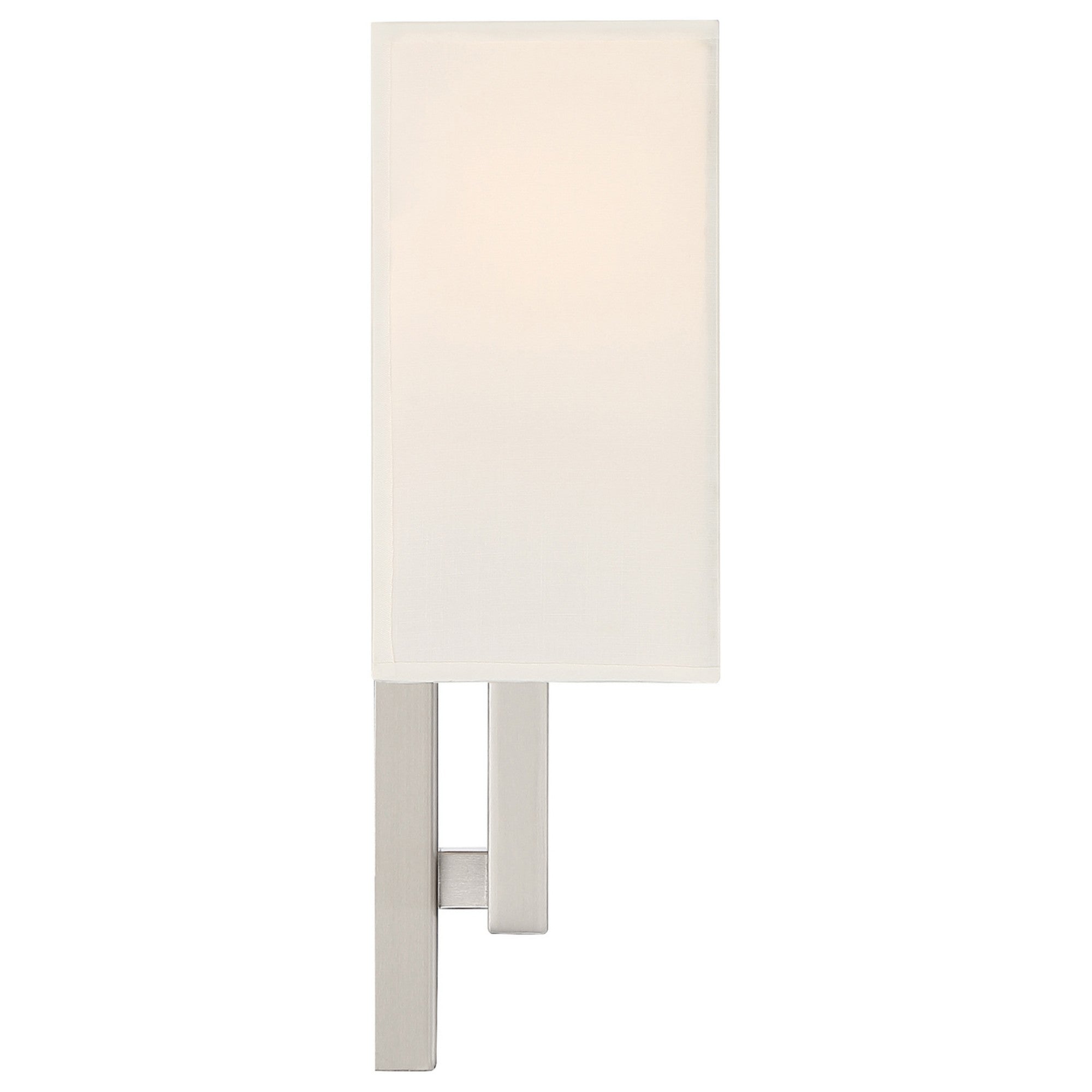 Mid Town 15" LED Wall Sconce, Brushed Steel Finish - Bees Lighting