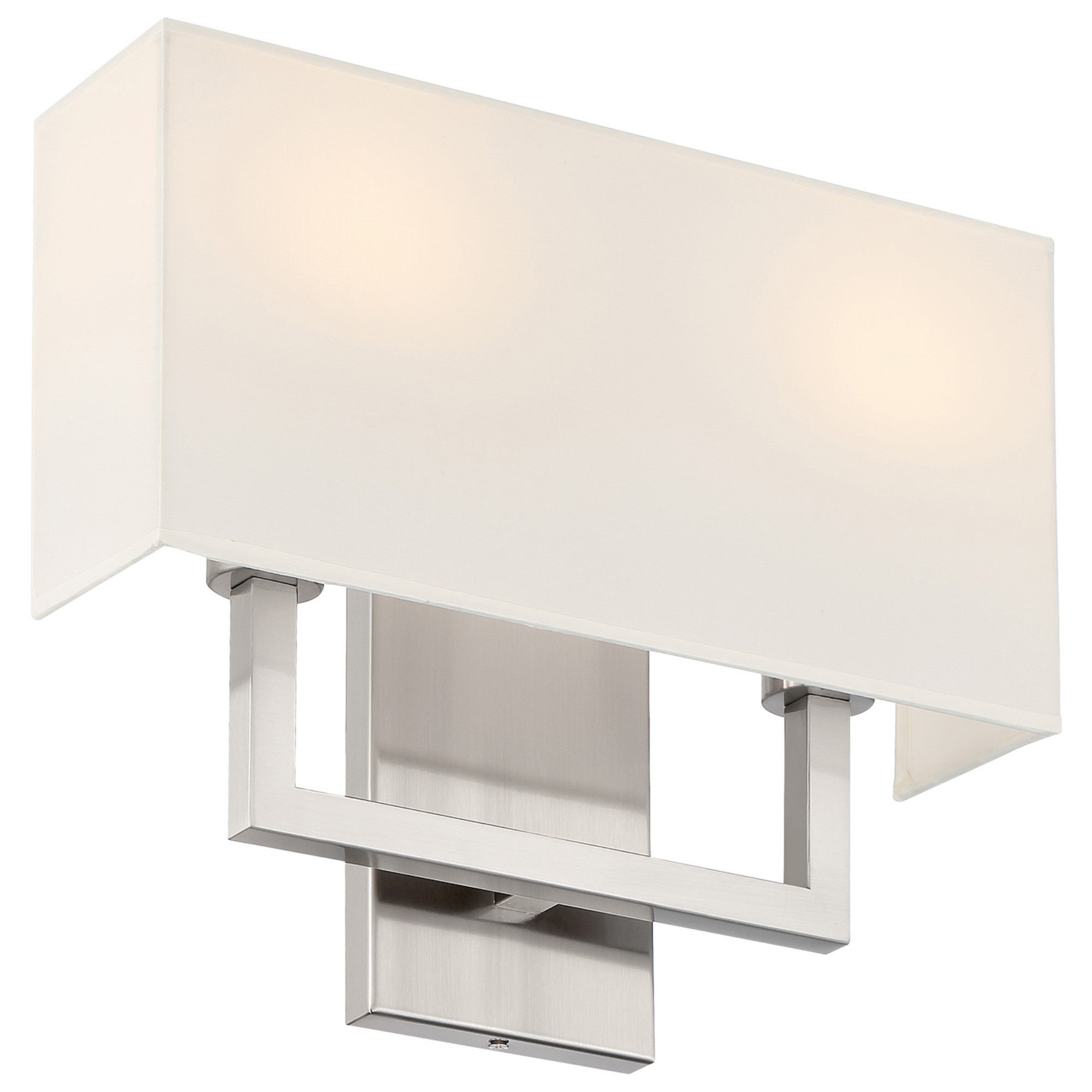 Mid Town 15" LED Wall Sconce, Brushed Steel Finish - Bees Lighting