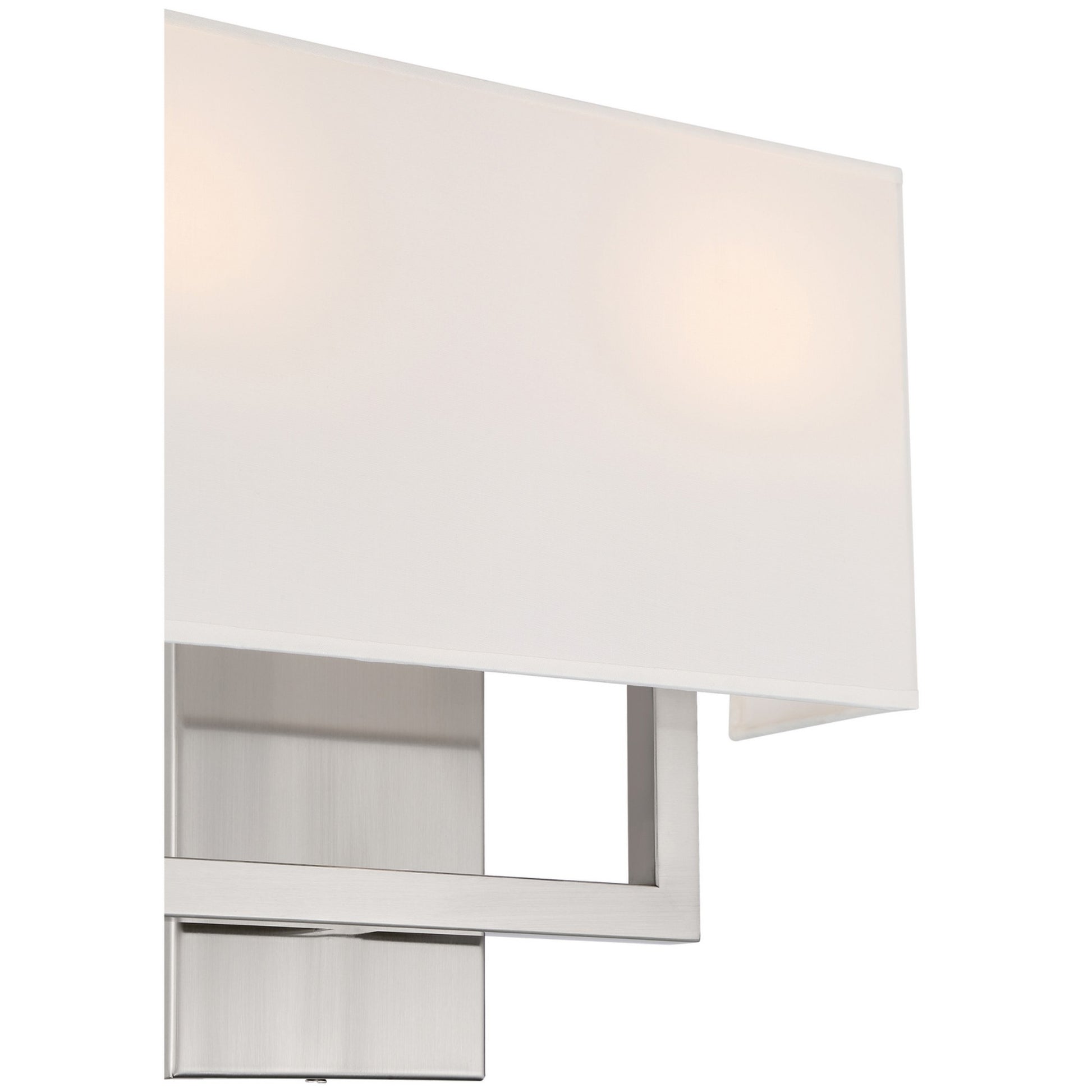 Mid Town 15" LED Wall Sconce, Brushed Steel Finish - Bees Lighting