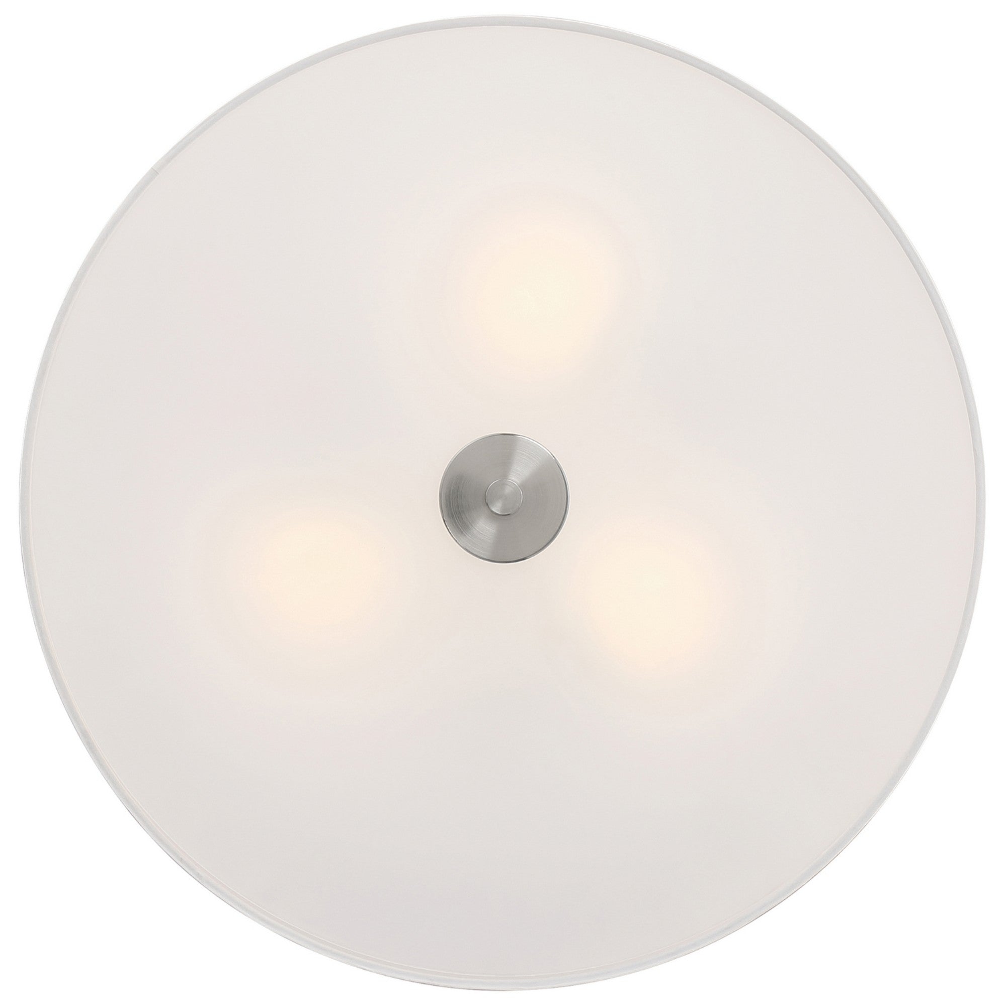 Mid Town 18" LED Flush Mount, Antique Brushed Brass Finish - Bees Lighting