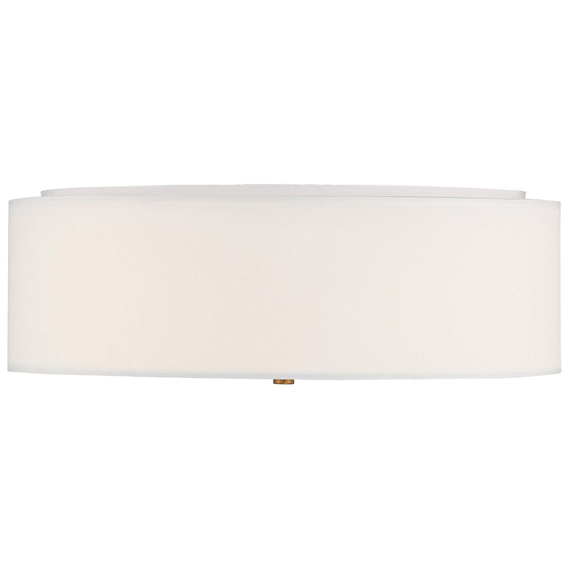 Mid Town 18" LED Flush Mount, Antique Brushed Brass Finish - Bees Lighting