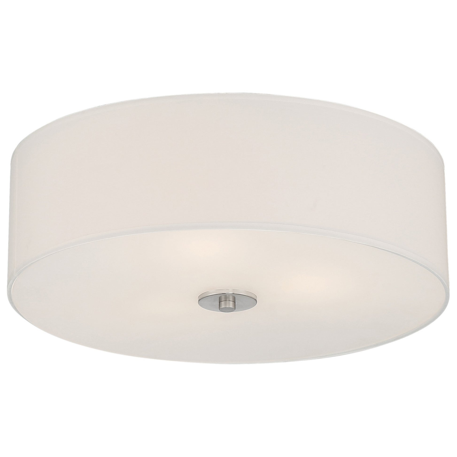 Mid Town 18" LED Flush Mount, Antique Brushed Brass Finish - Bees Lighting