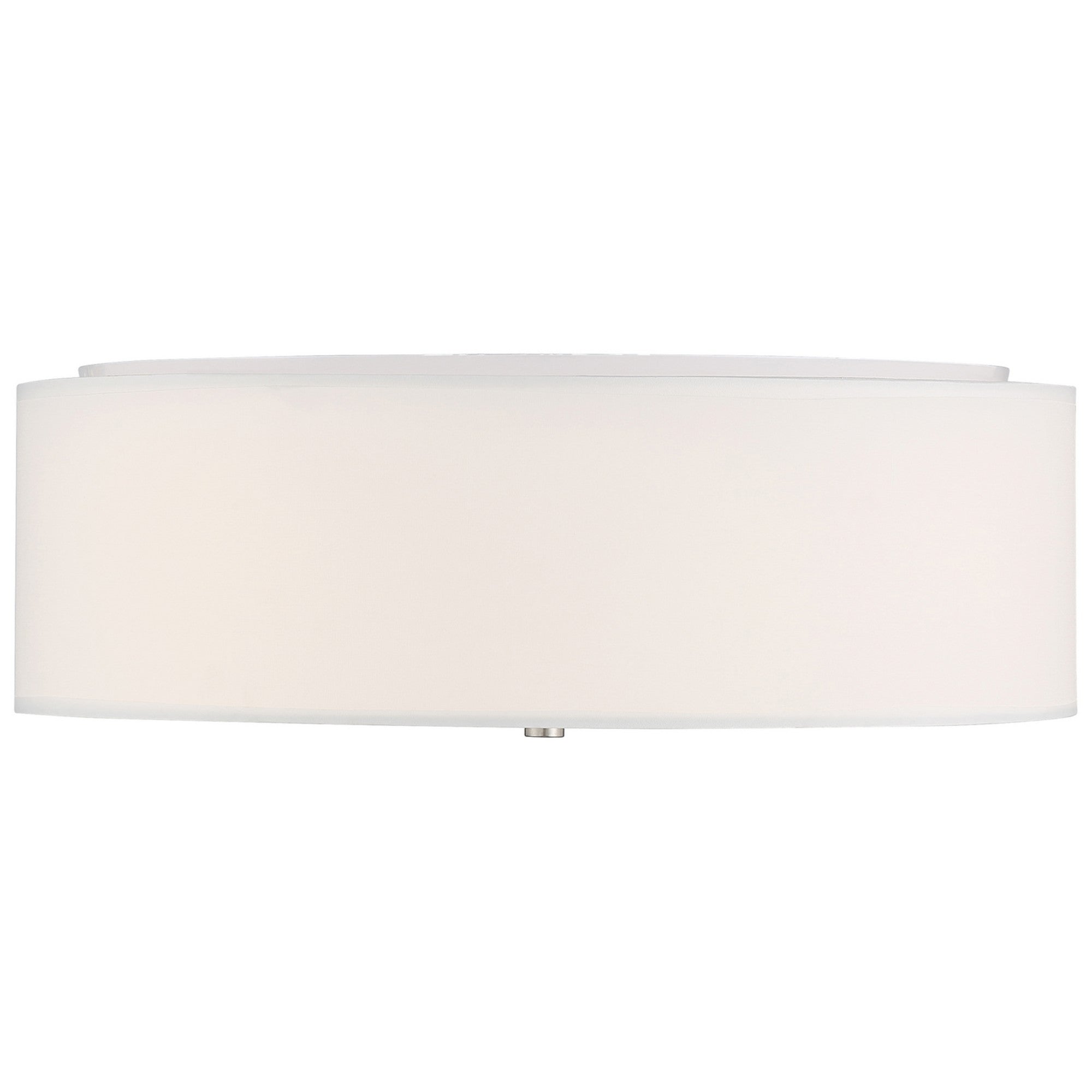 Mid Town 18" LED Flush Mount, Brushed Steel Finish - Bees Lighting