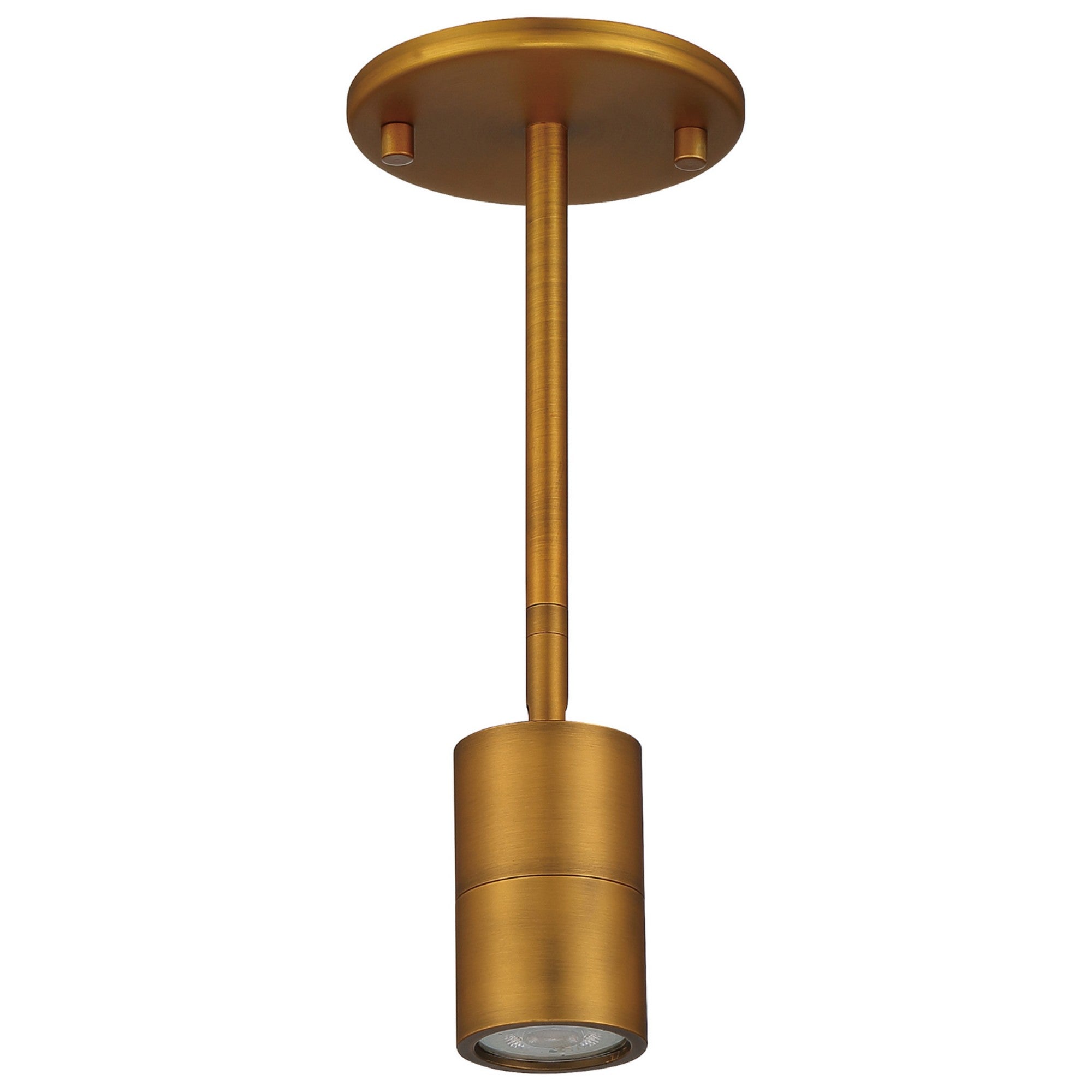 Cafe Dual Mount 4" LED Wall/Ceiling Spotlight, Antique Brushed Brass Finish - Bees Lighting