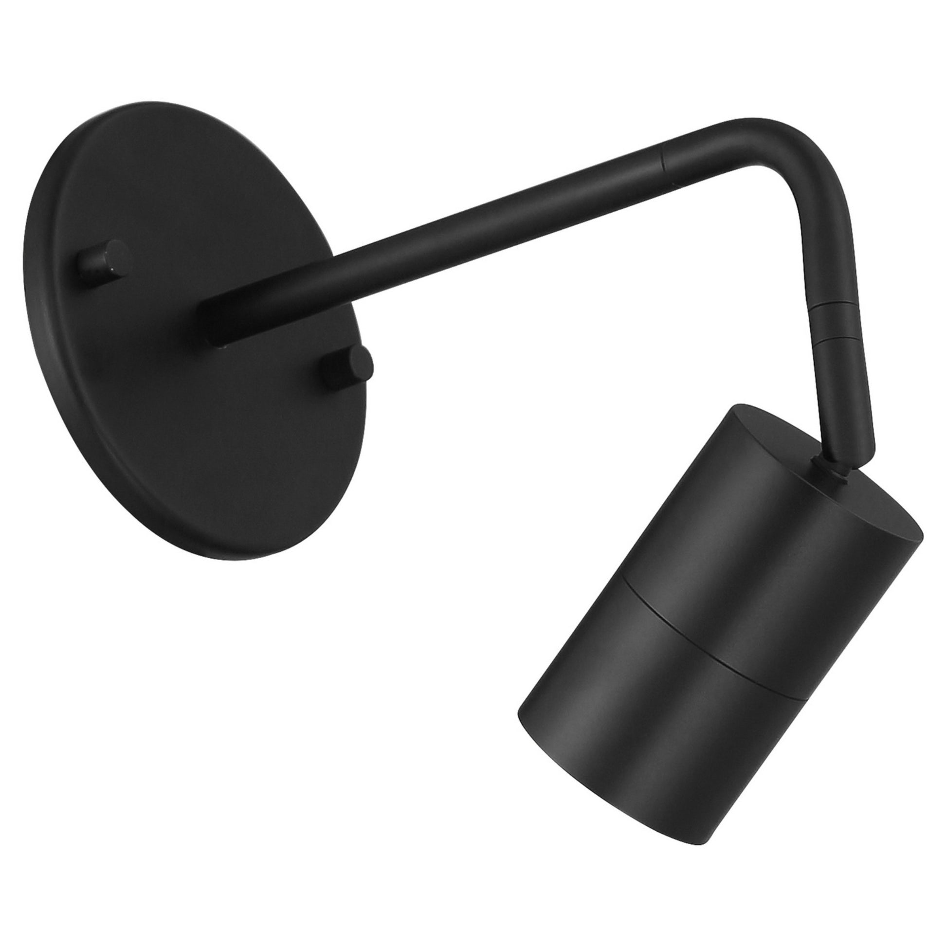 Cafe Dual Mount 4" LED Wall/Ceiling Spotlight, Matte Black Finish - Bees Lighting