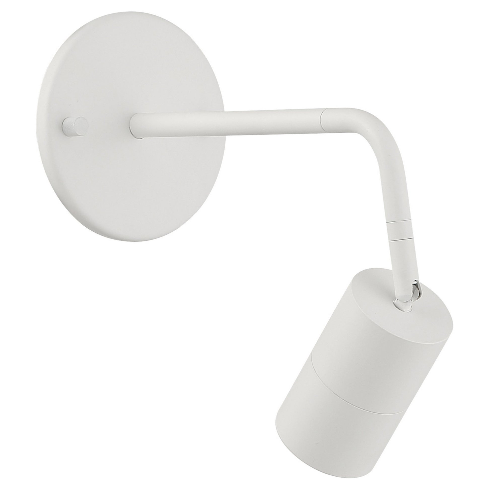 Cafe Dual Mount 4" LED Wall/Ceiling Spotlight, Matte White Finish - Bees Lighting