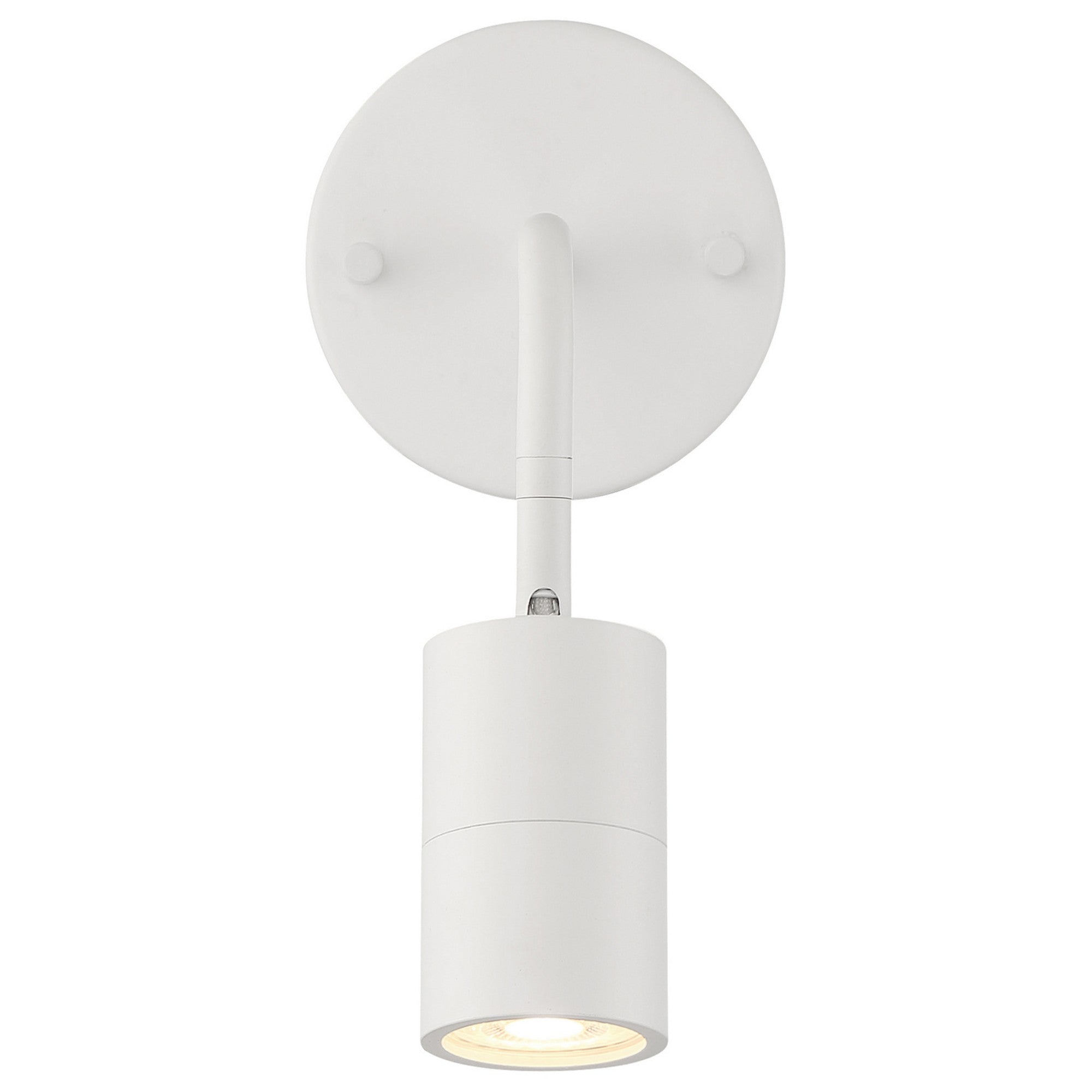 Cafe Dual Mount 4" LED Wall/Ceiling Spotlight, Matte White Finish - Bees Lighting