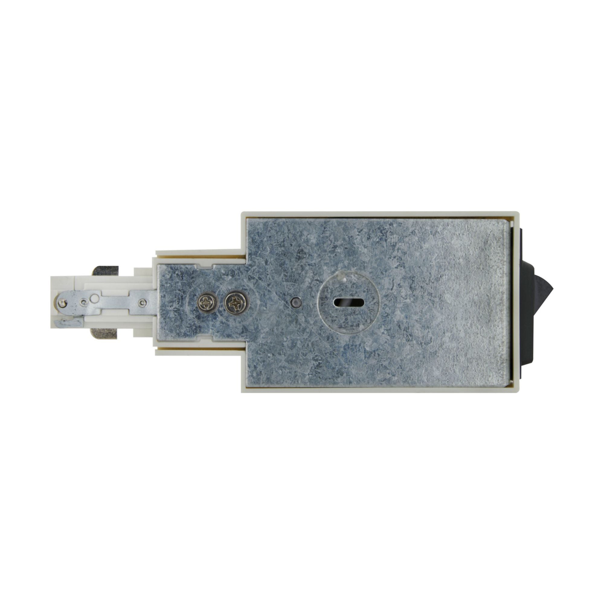 Track Live End Current Limiter 0.5A White Finish - Bees Lighting