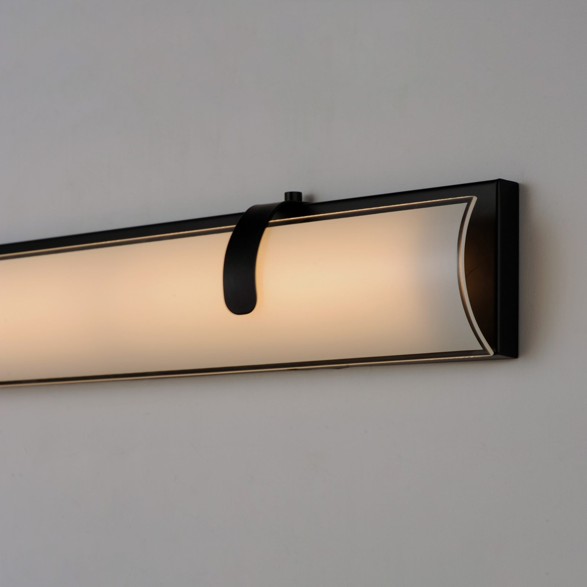 Clutch 30" LED Bath Vanity, Black Finish - Bees Lighting