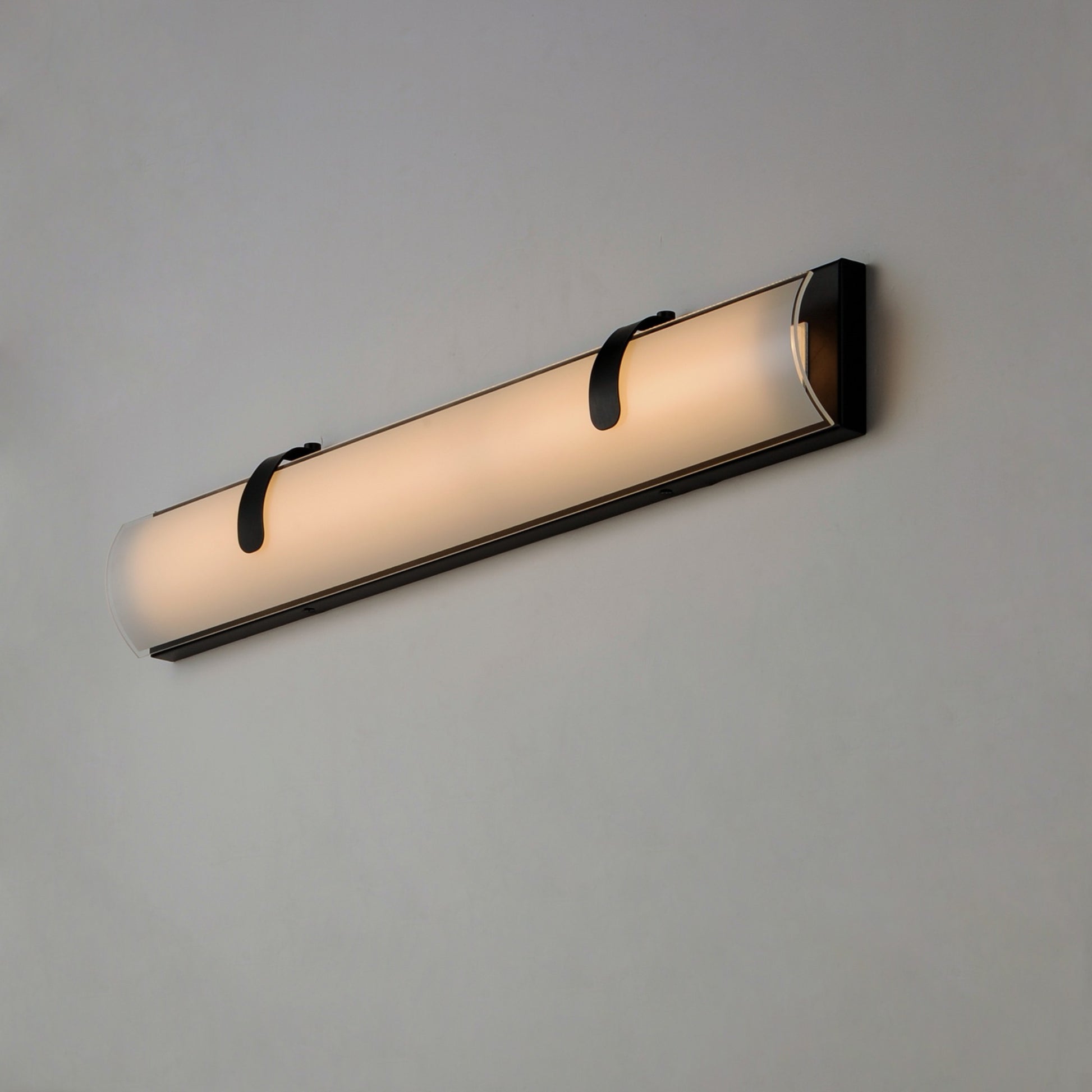 Clutch 30" LED Bath Vanity, Black Finish - Bees Lighting