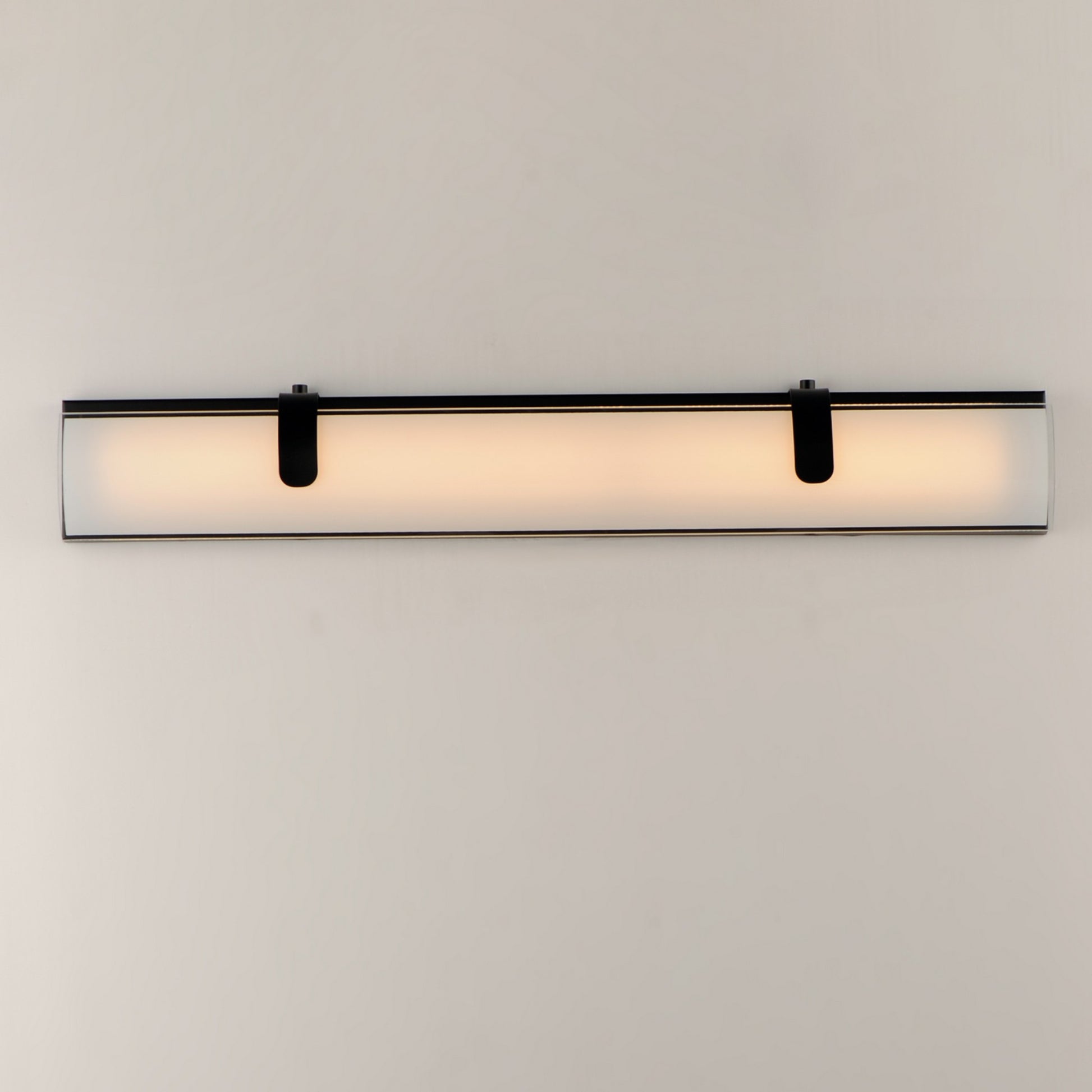 Clutch 30" LED Bath Vanity, Black Finish - Bees Lighting