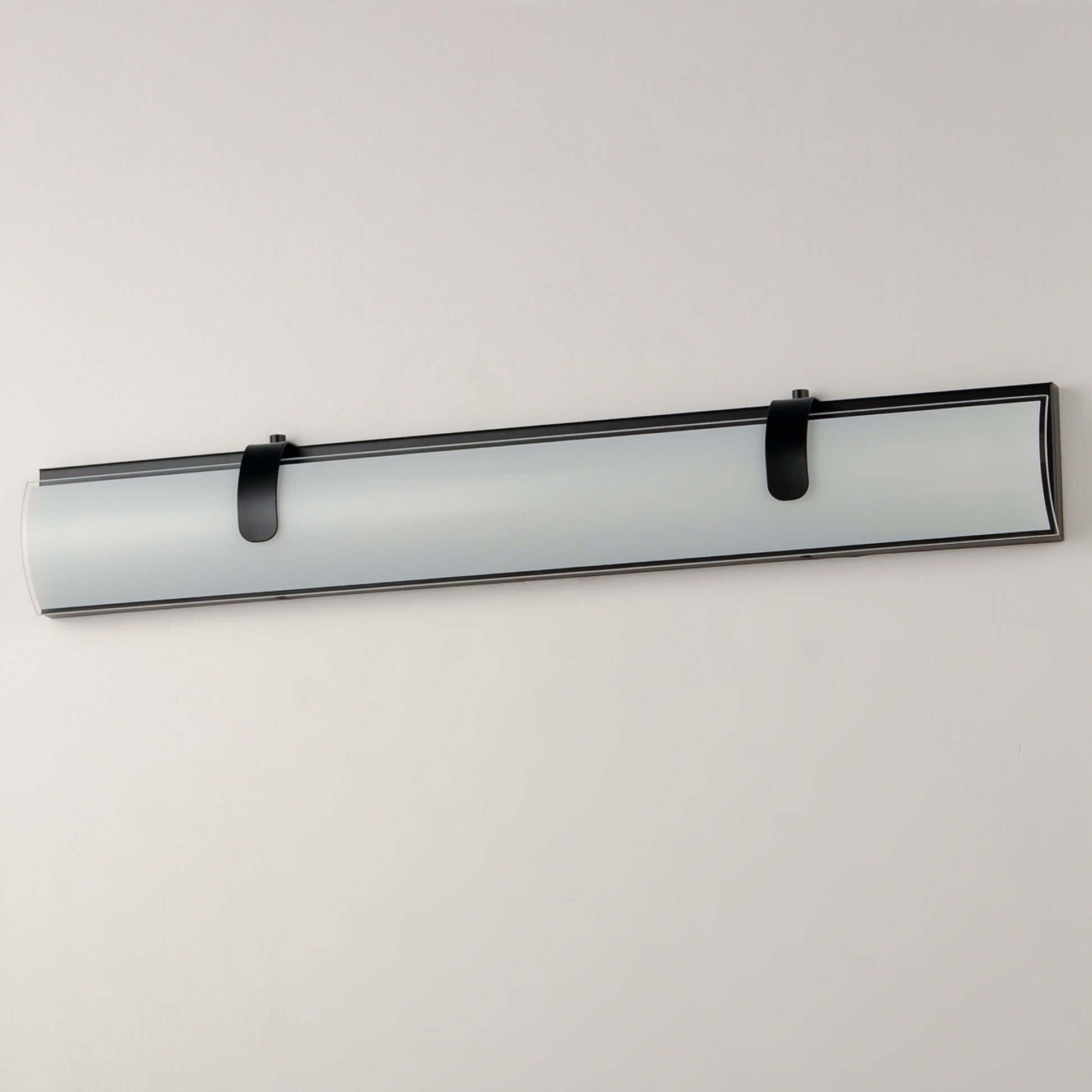 Clutch 30" LED Bath Vanity, Black Finish - Bees Lighting
