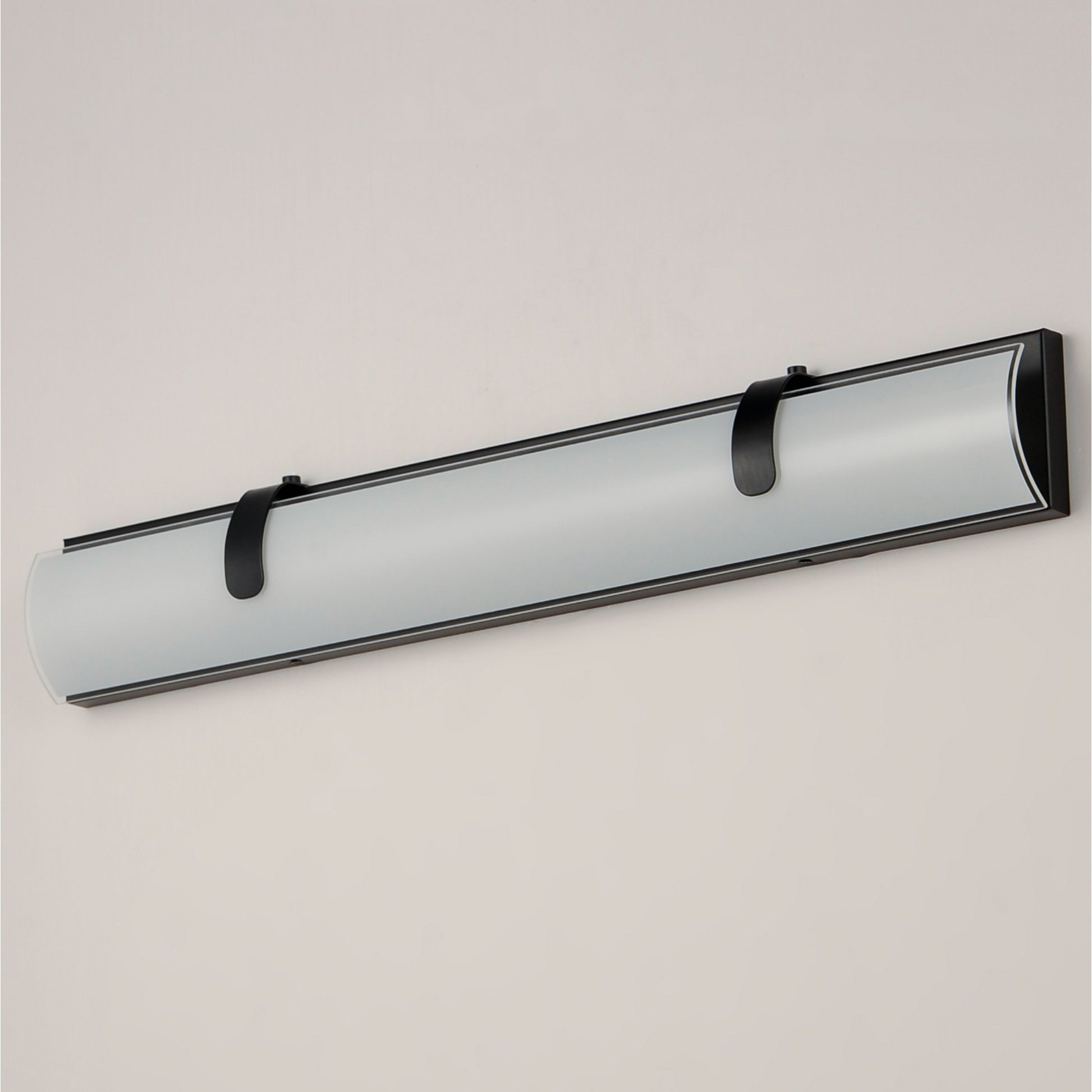 Clutch 30" LED Bath Vanity, Black Finish - Bees Lighting