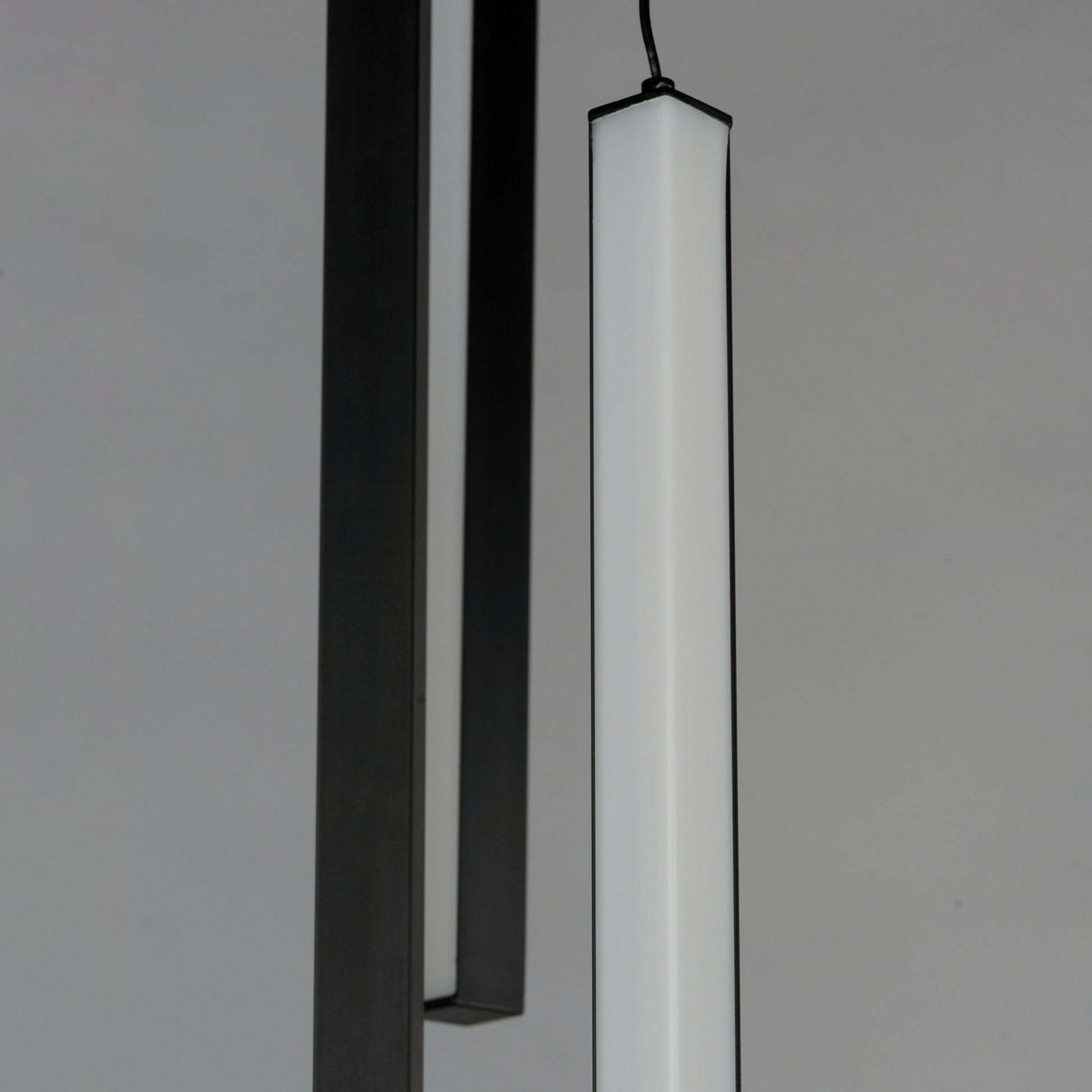 Hover 18" 8-Light LED Pendant, Black Finish - Bees Lighting