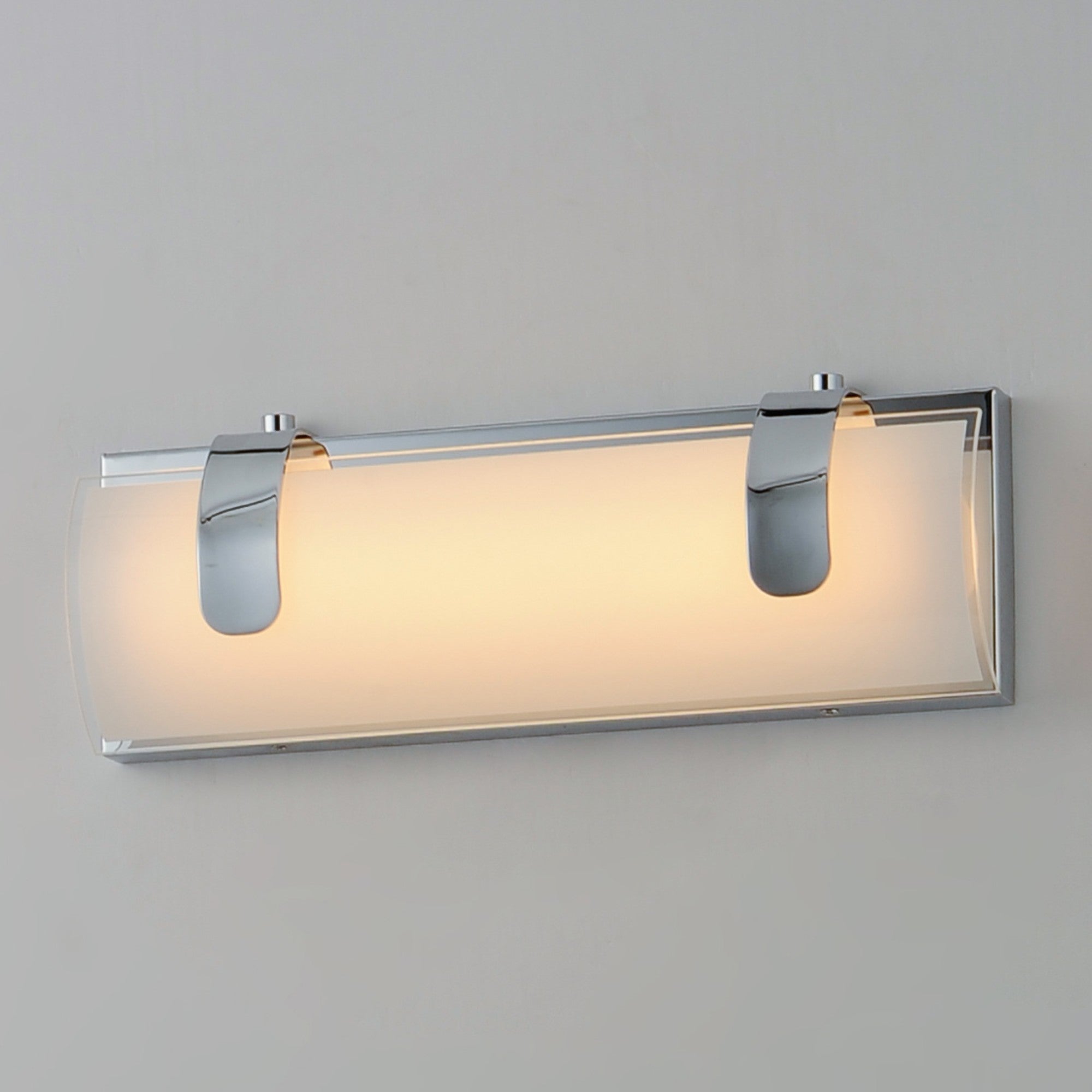 Clutch 13" LED Bath Vanity, Polished Chrome Finish - Bees Lighting
