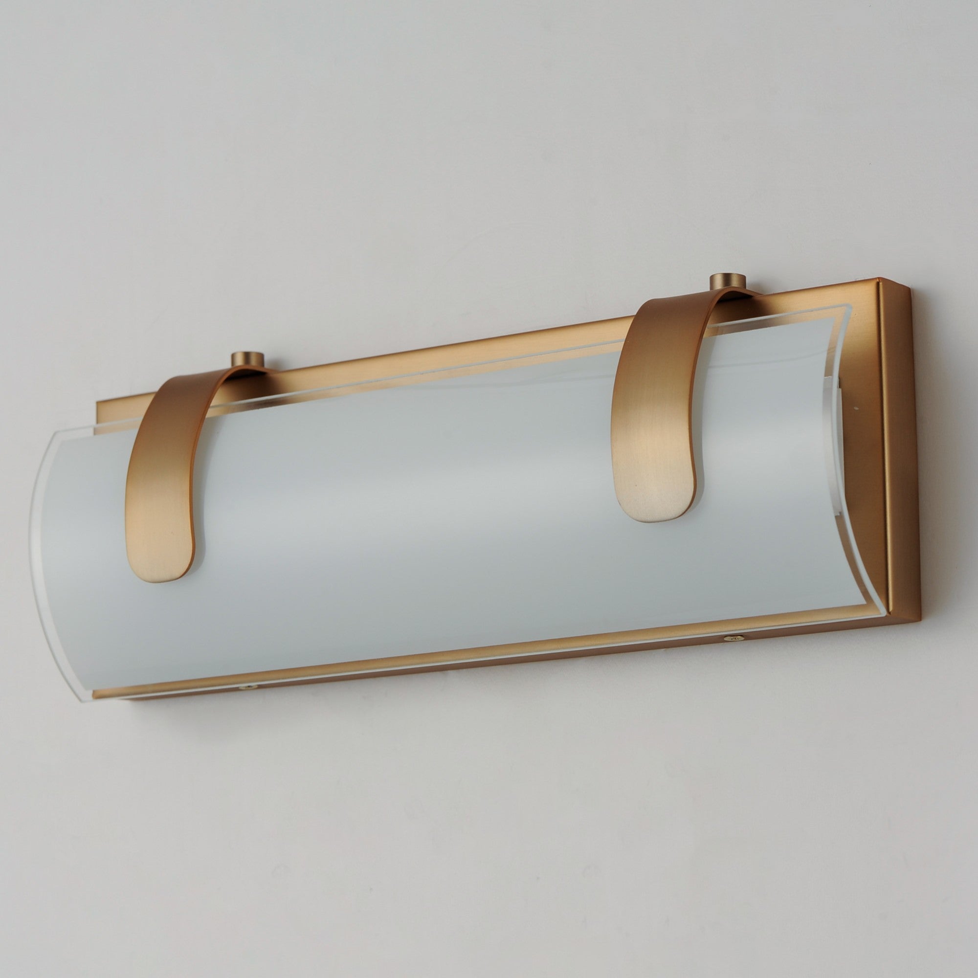 Clutch 13" LED Bath Vanity, Gold Finish - Bees Lighting