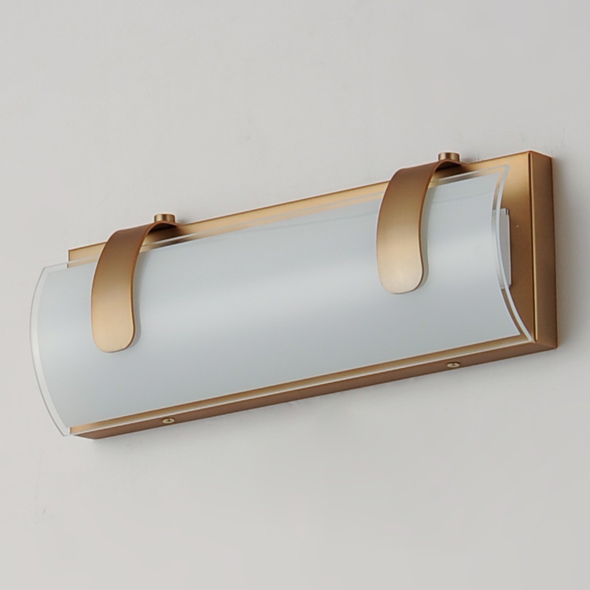 Clutch 13" LED Bath Vanity, Gold Finish - Bees Lighting
