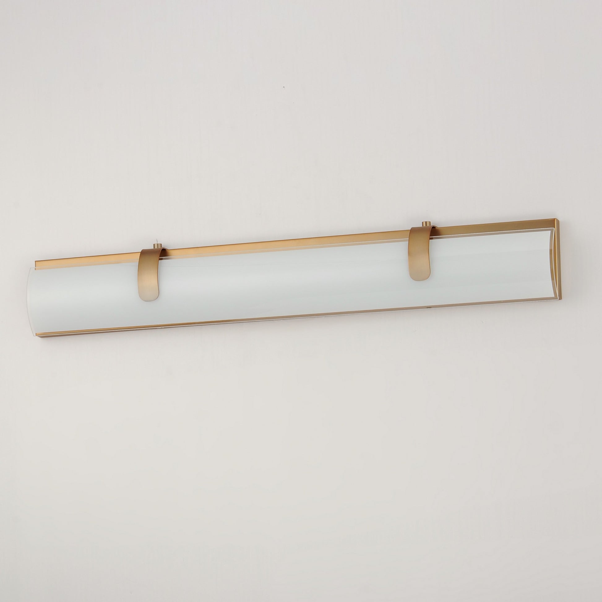 Clutch 30" LED Bath Vanity, Gold Finish - Bees Lighting