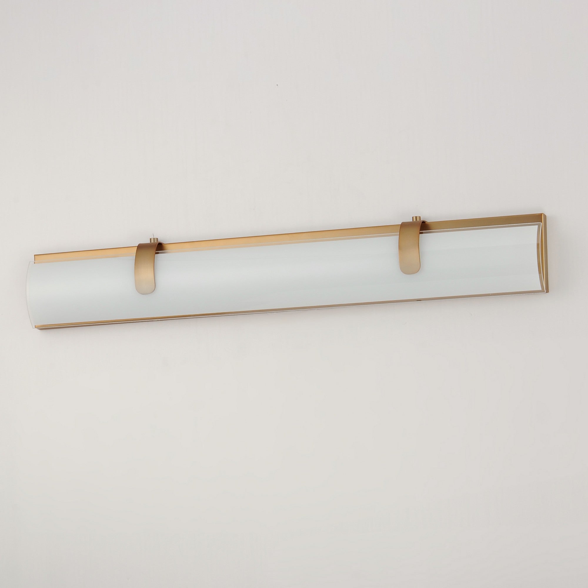 Clutch 30" LED Bath Vanity, Gold Finish - Bees Lighting