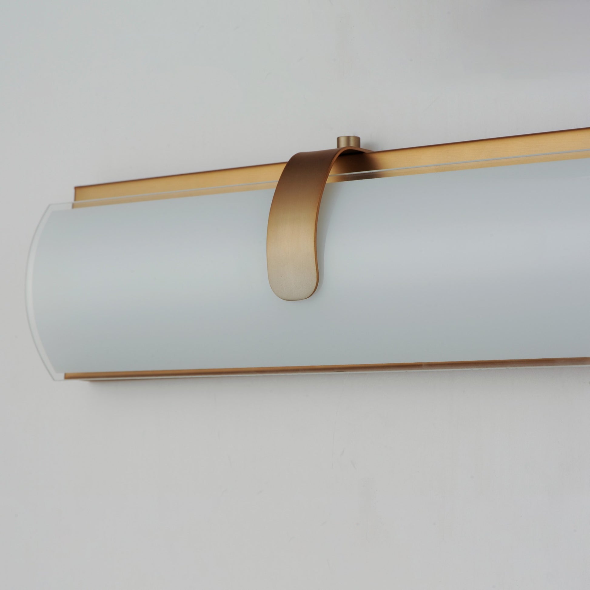 Clutch 30" LED Bath Vanity, Gold Finish - Bees Lighting