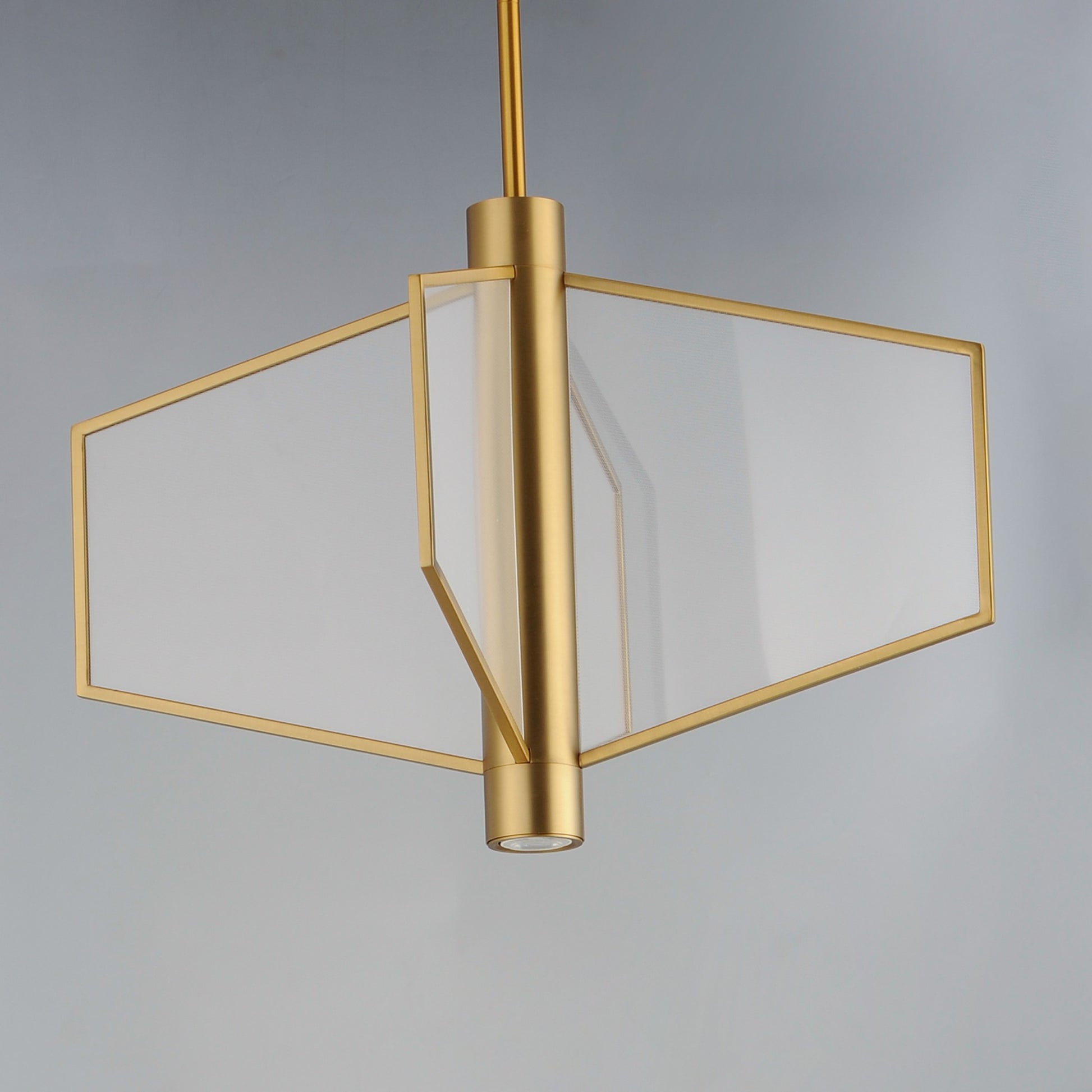 Telstar 26" Wide LED Pendant, Natural Aged Brass Finish - Bees Lighting