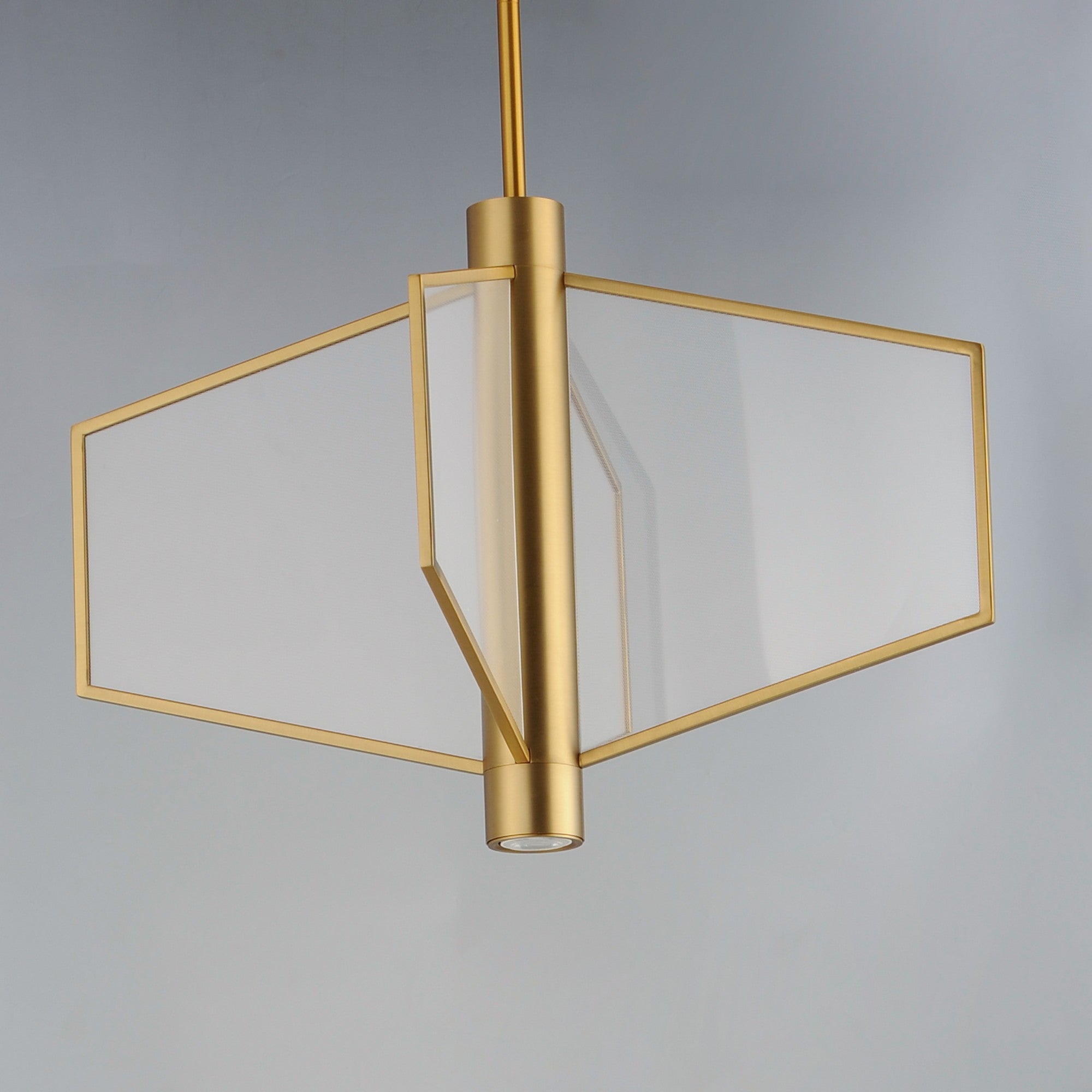 Telstar 26" Wide LED Pendant, Natural Aged Brass Finish - Bees Lighting