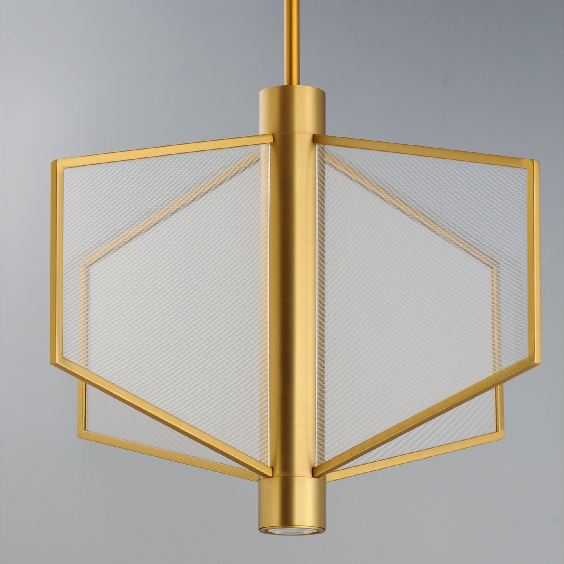 Telstar 26" Wide LED Pendant, Natural Aged Brass Finish - Bees Lighting