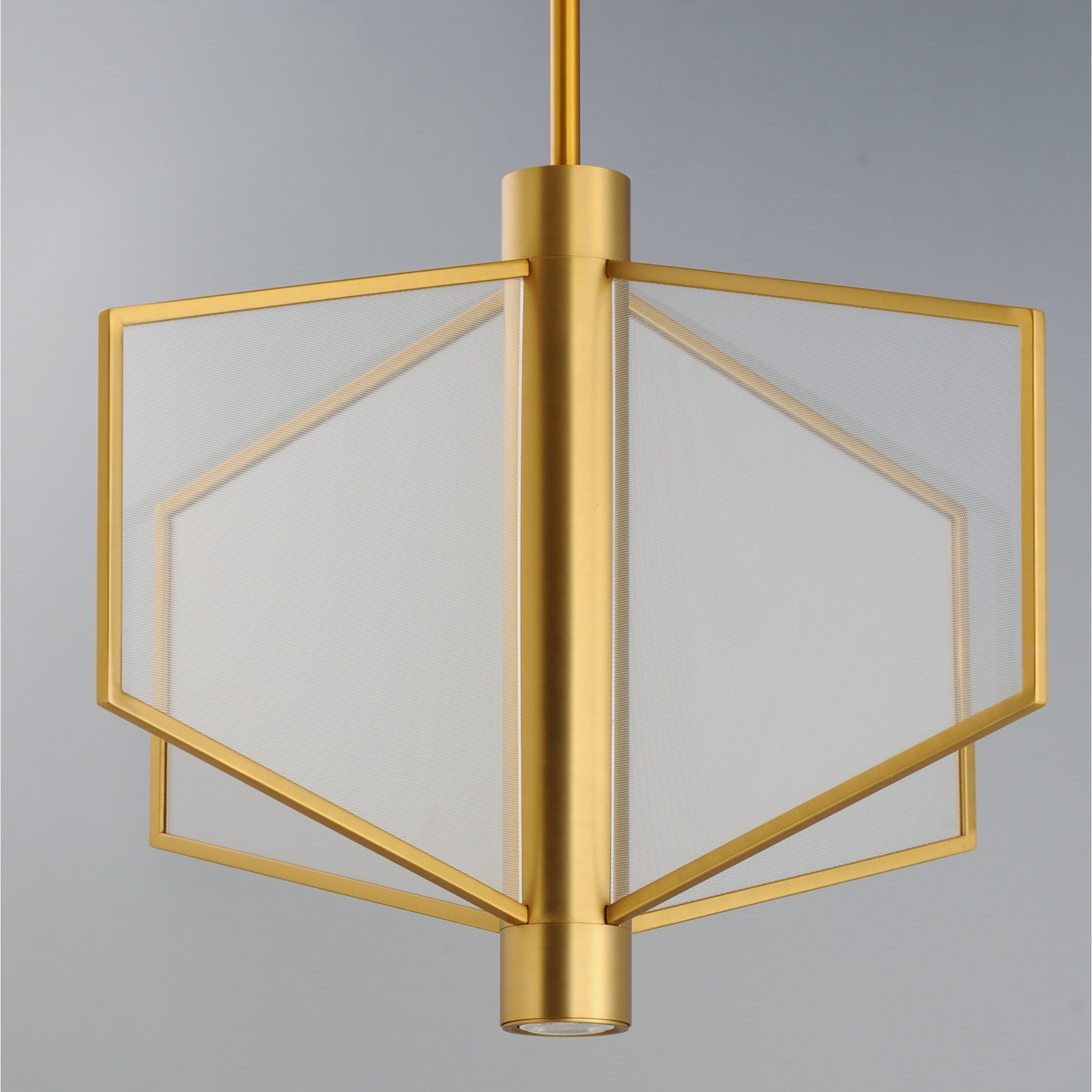 Telstar 26" Wide LED Pendant, Natural Aged Brass Finish - Bees Lighting