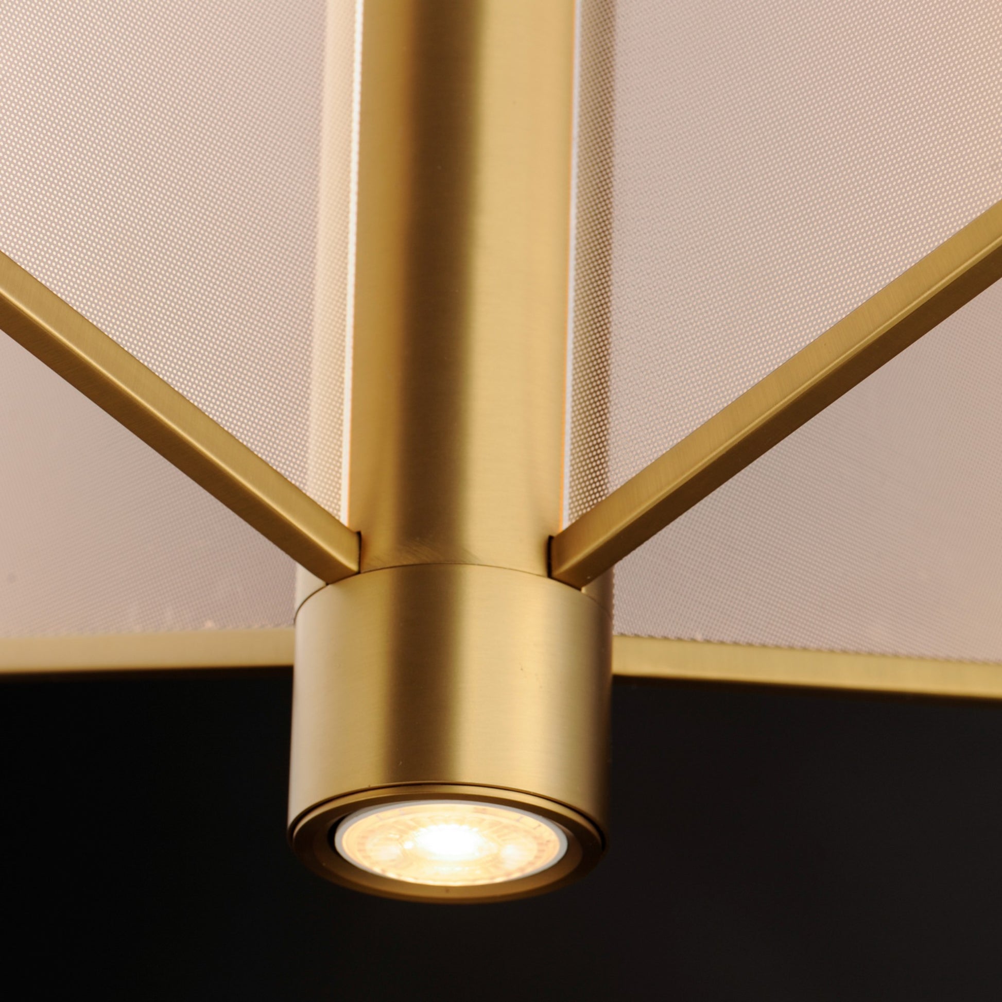 Telstar 26" Wide LED Pendant, Natural Aged Brass Finish - Bees Lighting