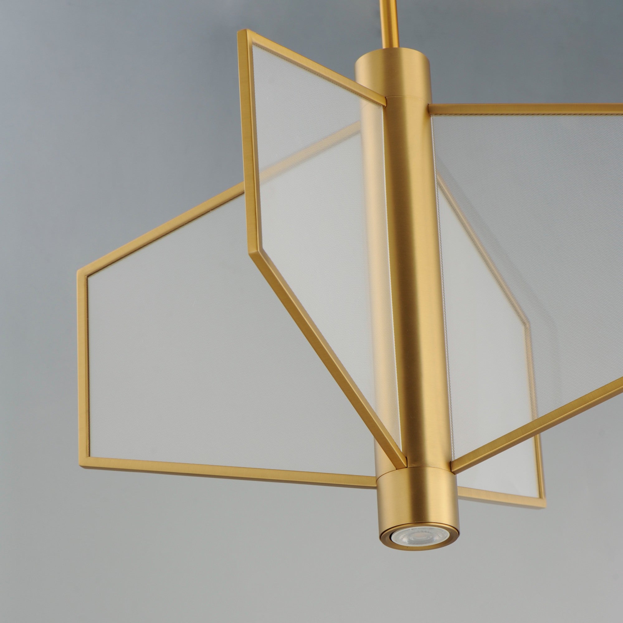 Telstar 26" Wide LED Pendant, Natural Aged Brass Finish - Bees Lighting