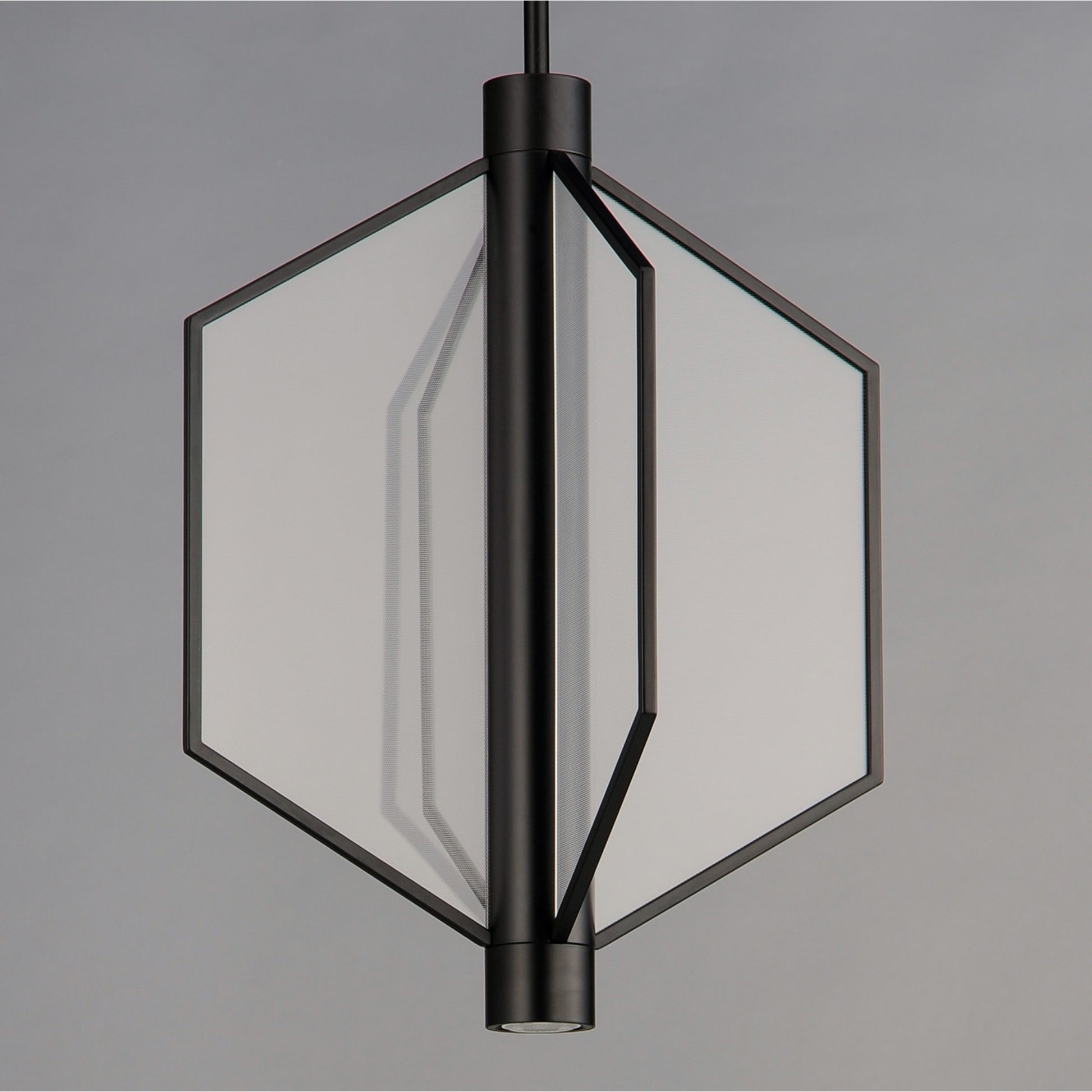 Telstar 24" Medium LED Pendant, Black Finish - Bees Lighting