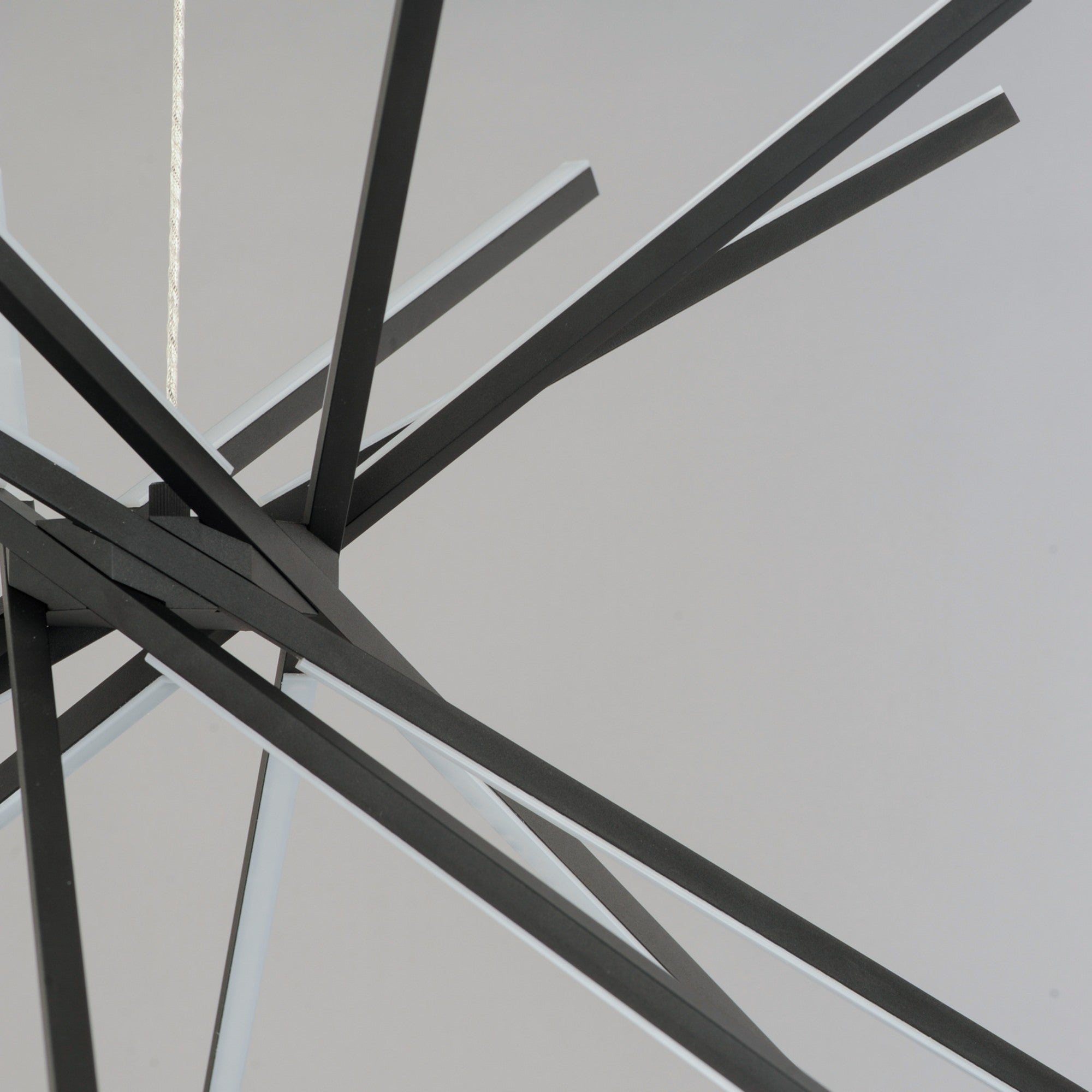 Alumilux Aster " 8-Light LED Pendant, Black Finish - Bees Lighting