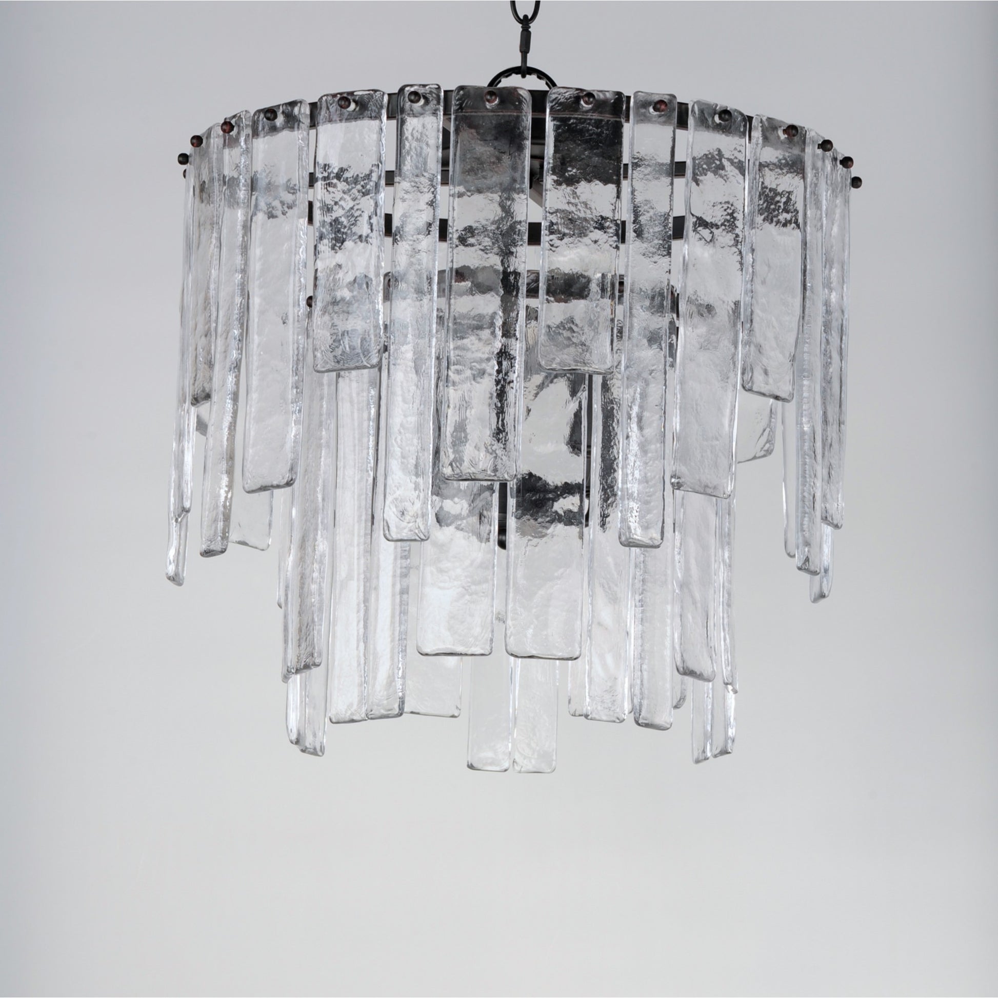 Warren 18" 4-Light Convertible Pendant, Dark Bronze Finish - Bees Lighting
