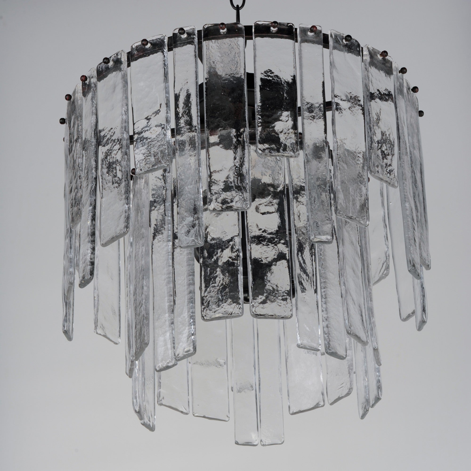 Warren 18" 4-Light Convertible Pendant, Dark Bronze Finish - Bees Lighting
