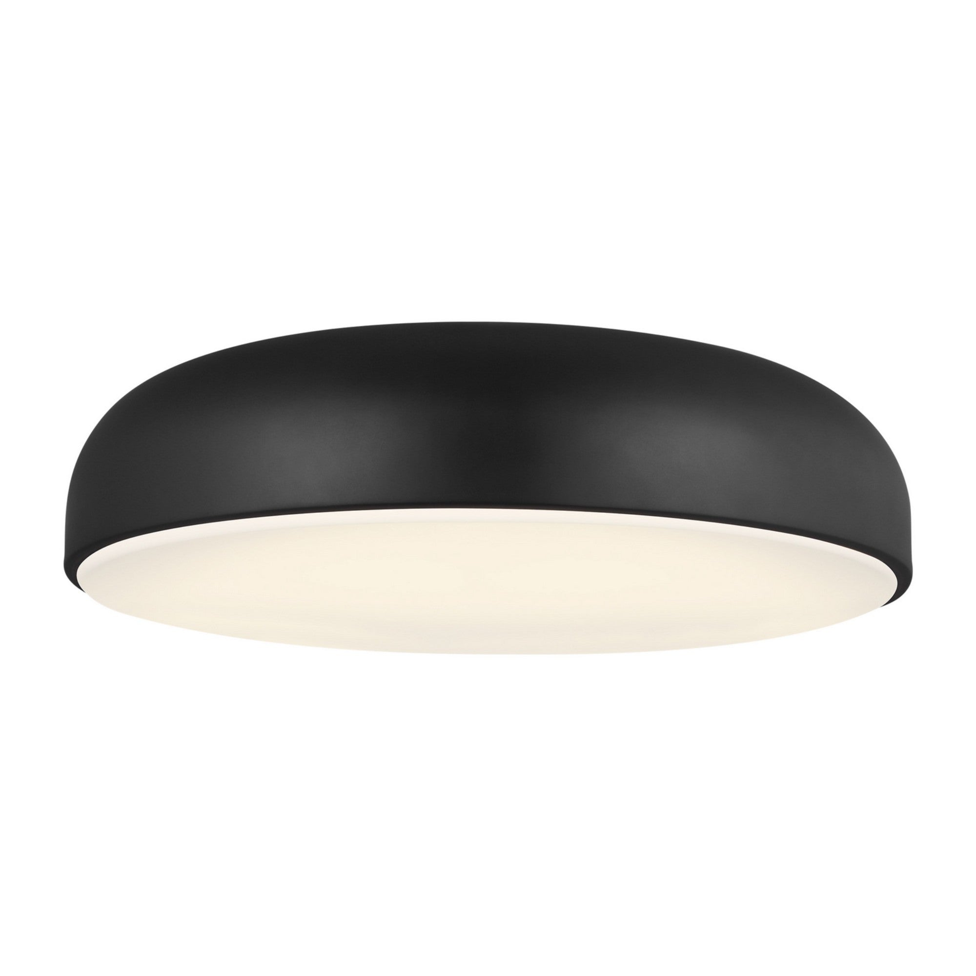 Kosa 18" LED Flush Mount, Nightshade Black Finish - Bees Lighting