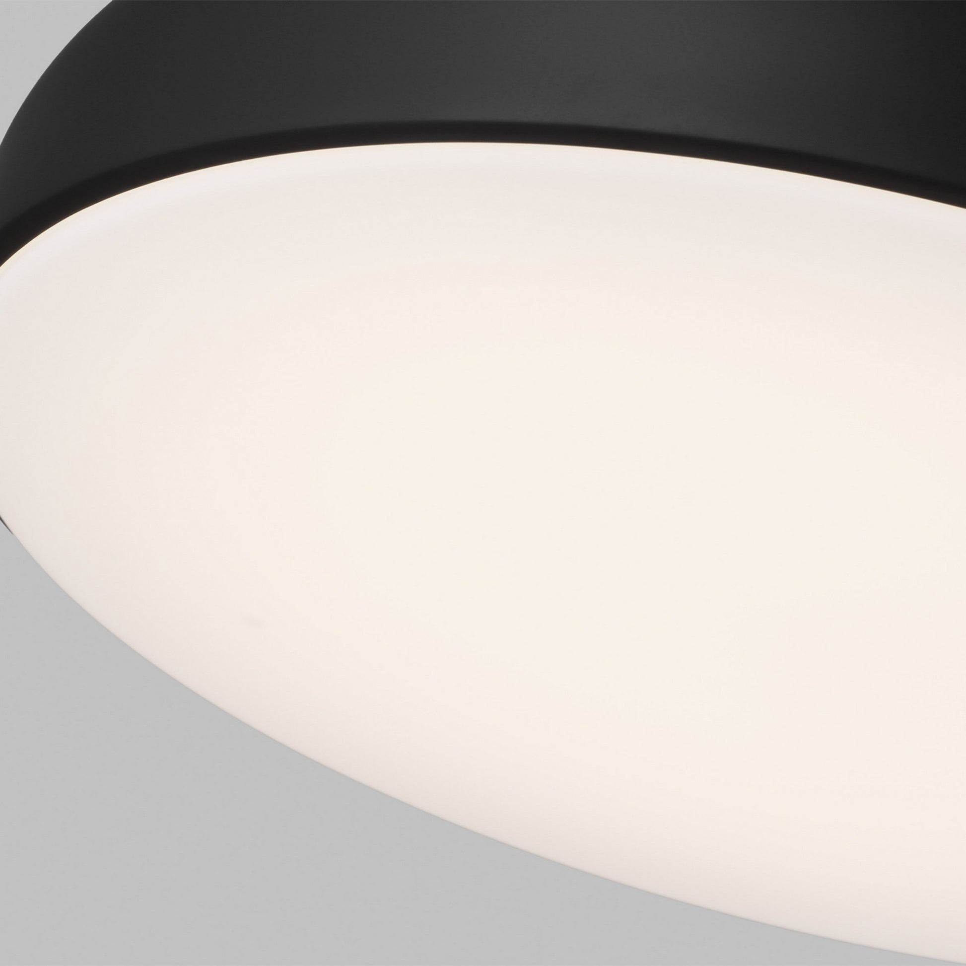 Kosa 18" LED Flush Mount, Nightshade Black Finish - Bees Lighting