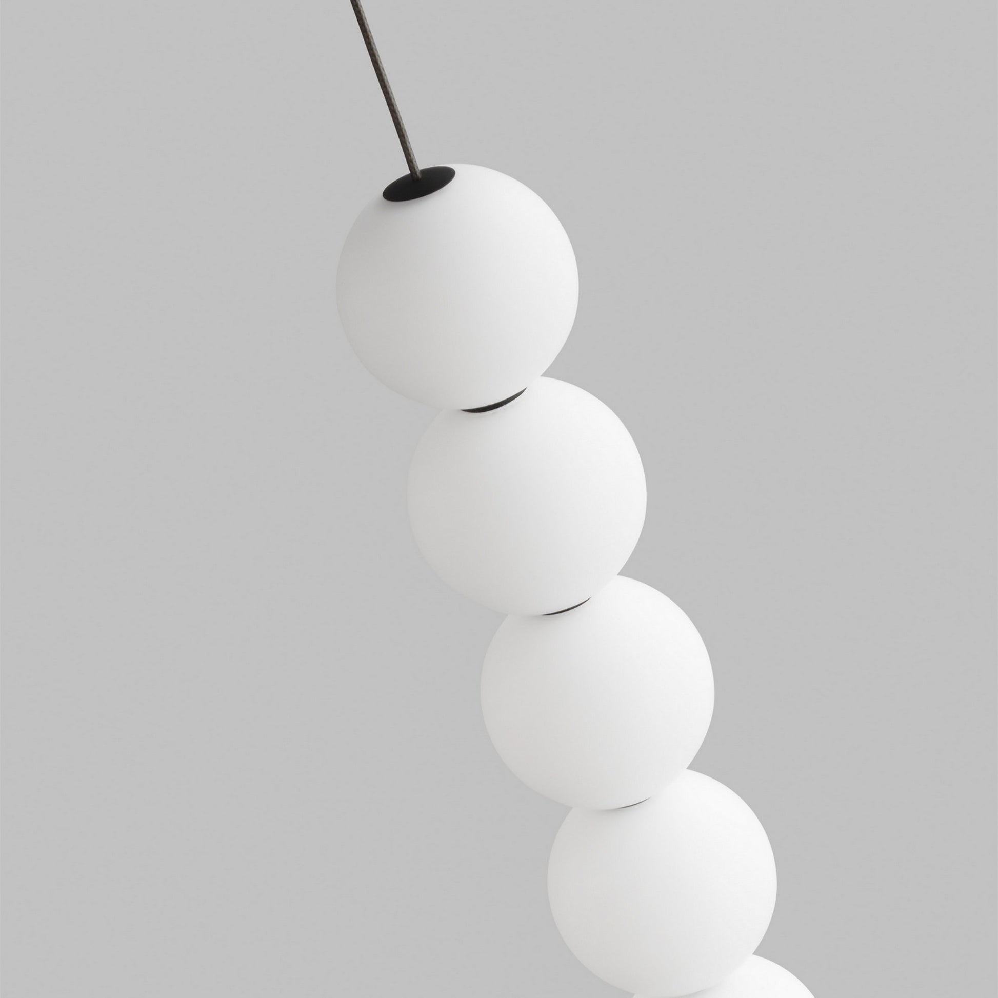 Orbet 5-Light Pendant, Nightshade Black Finish - Bees Lighting