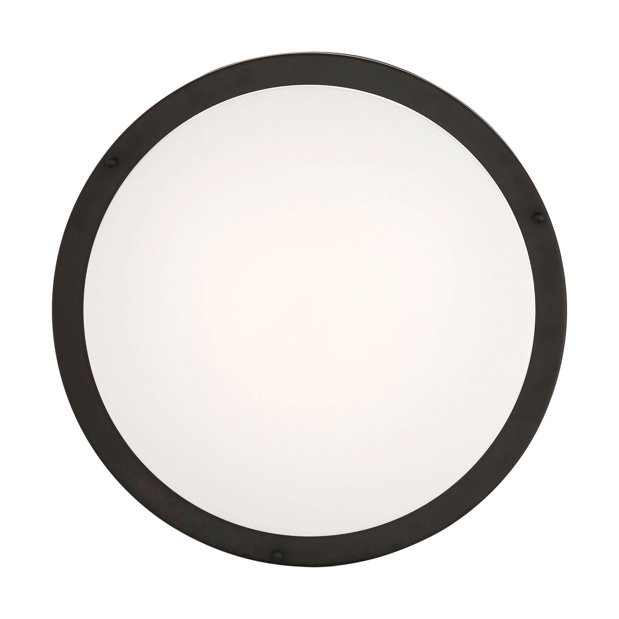 Glamour 24" LED Flush Mount, 3CCT, Black Finish - Bees Lighting