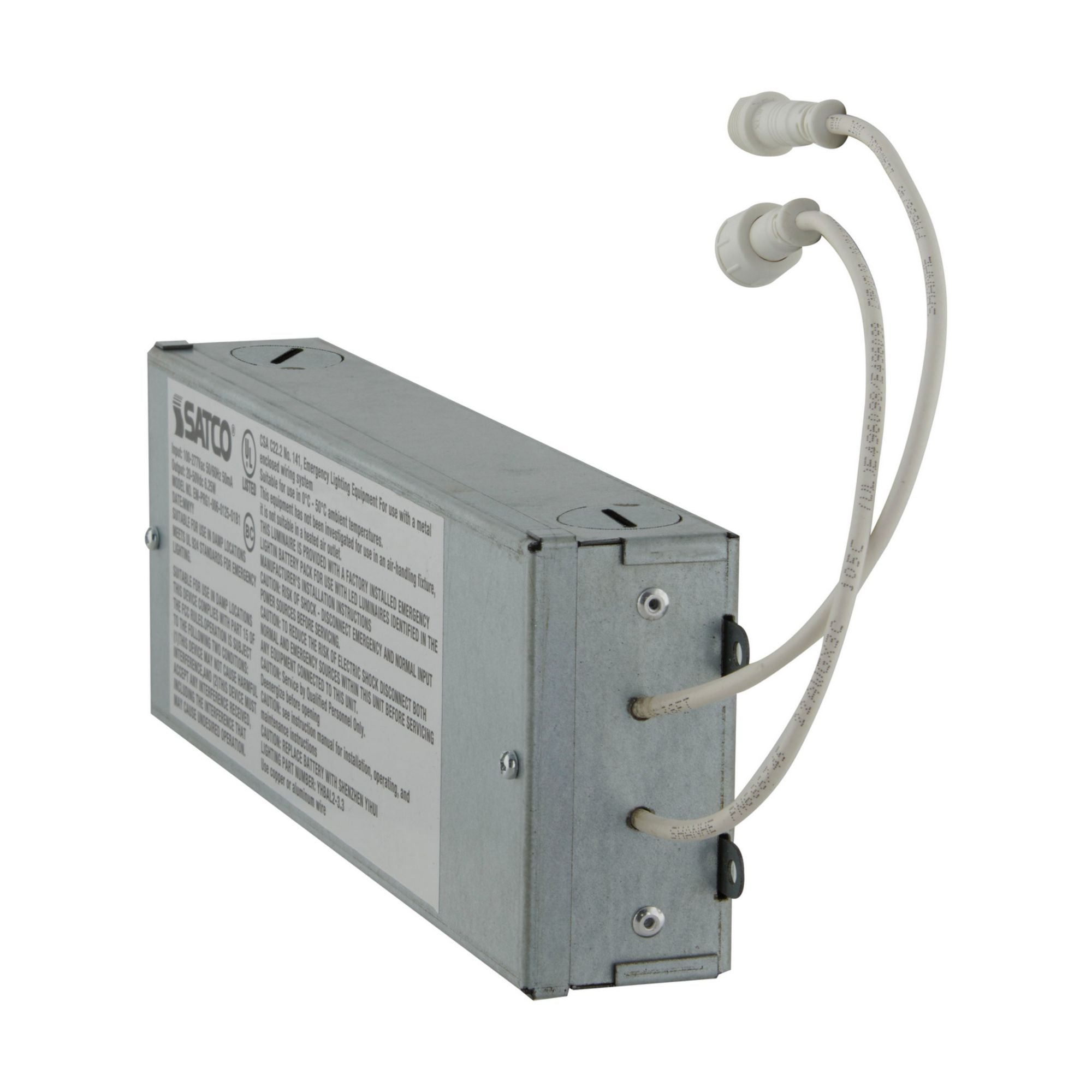 LED Emergency Drivers, 6 Watts, 20-50V DC Output - Bees Lighting