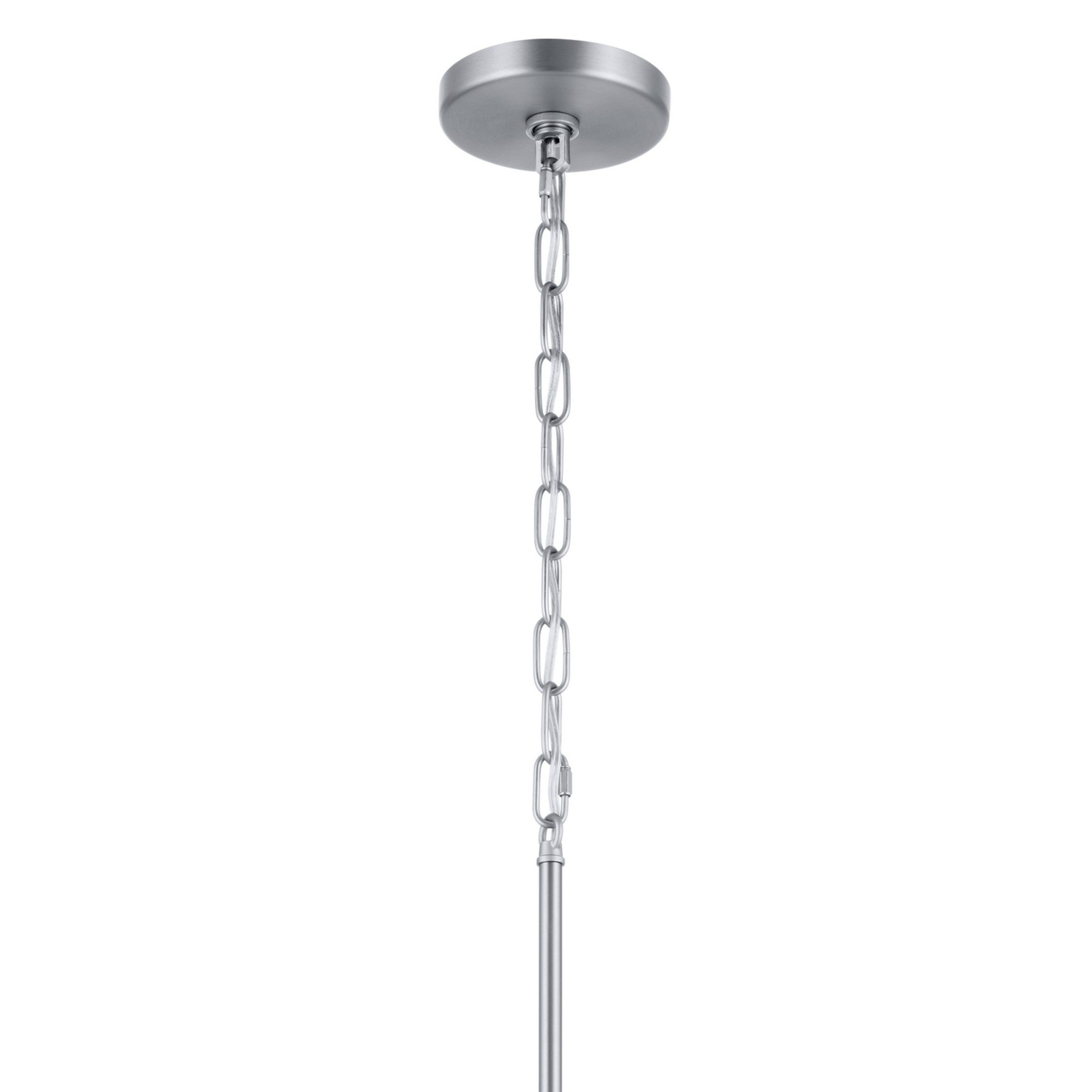 Stamos 24" 5-Light Chandelier, Brushed Nickel Finish - Bees Lighting