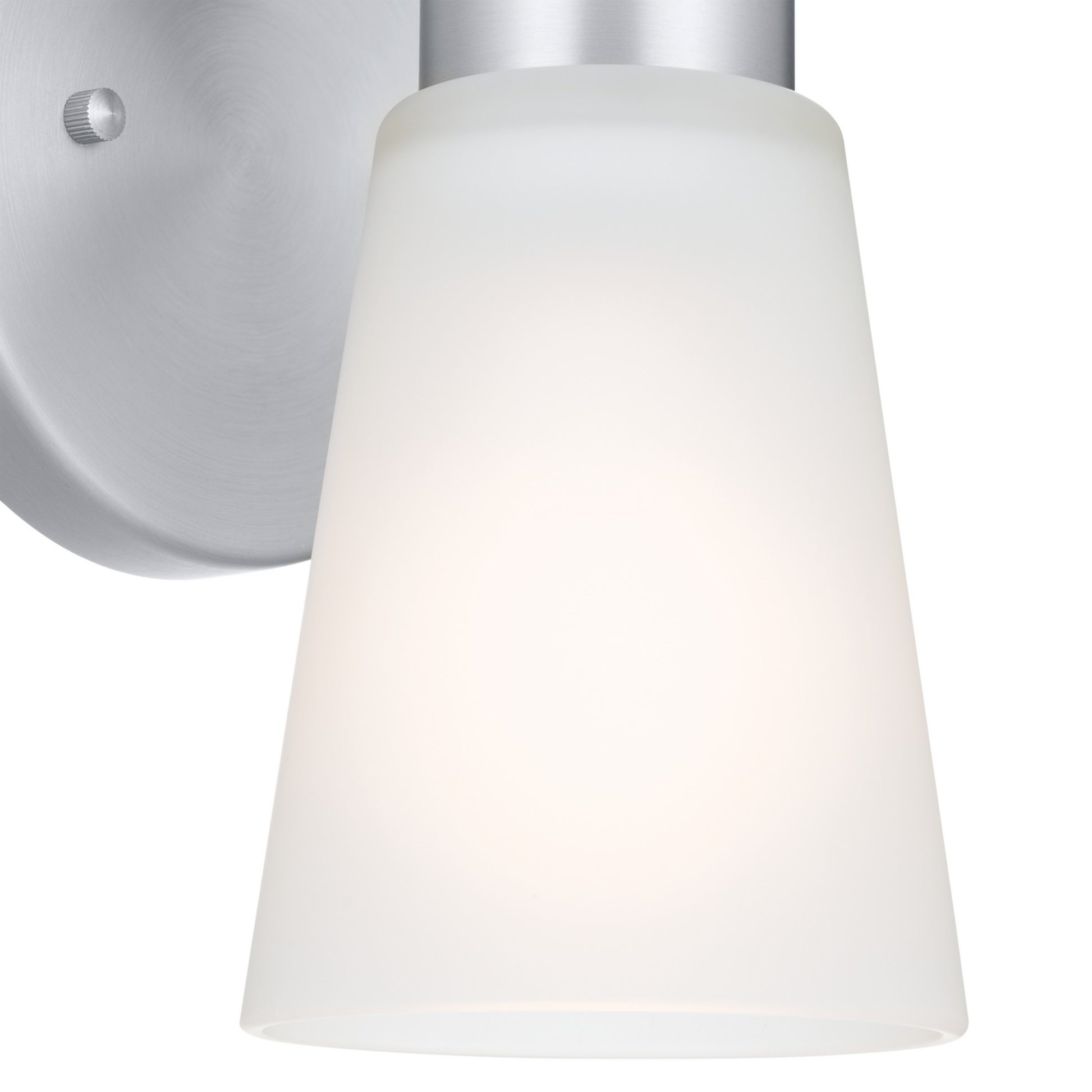 Stamos 5" Wall Sconce, Brushed Nickel Finish - Bees Lighting