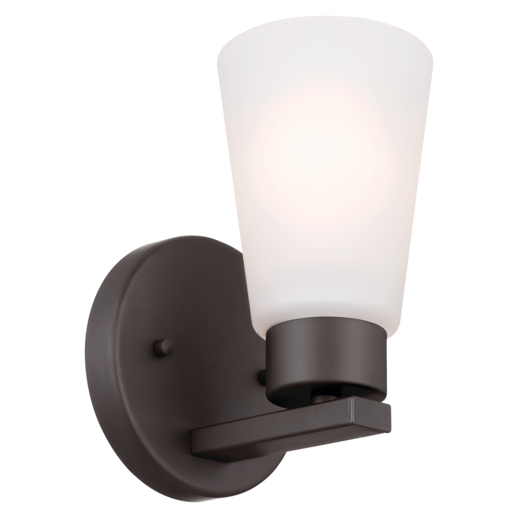 Stamos 5" Wall Sconce, Olde Bronze Finish - Bees Lighting