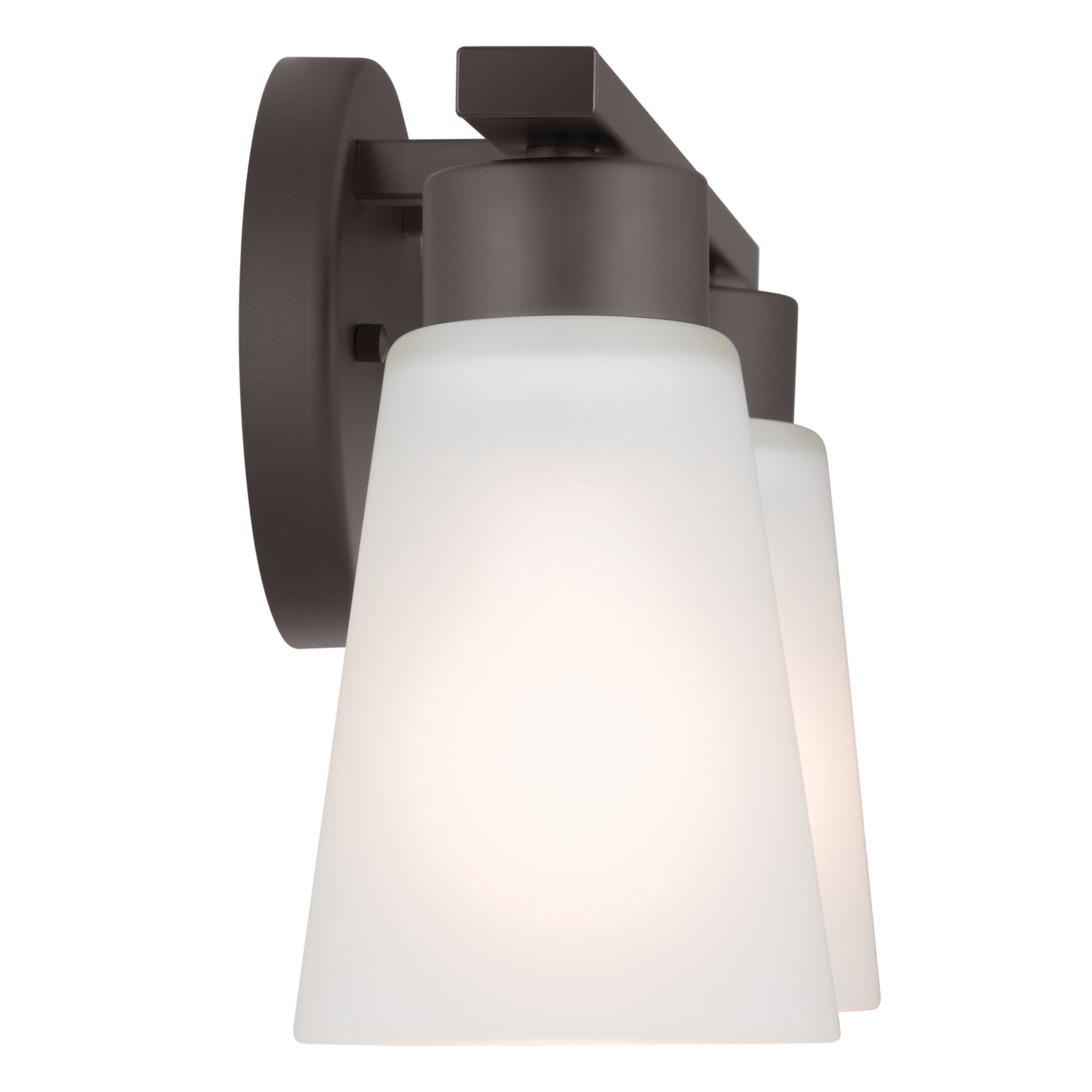 Stamos 13" 2-Light Bath Vanity Light, Olde Bronze Finish - Bees Lighting